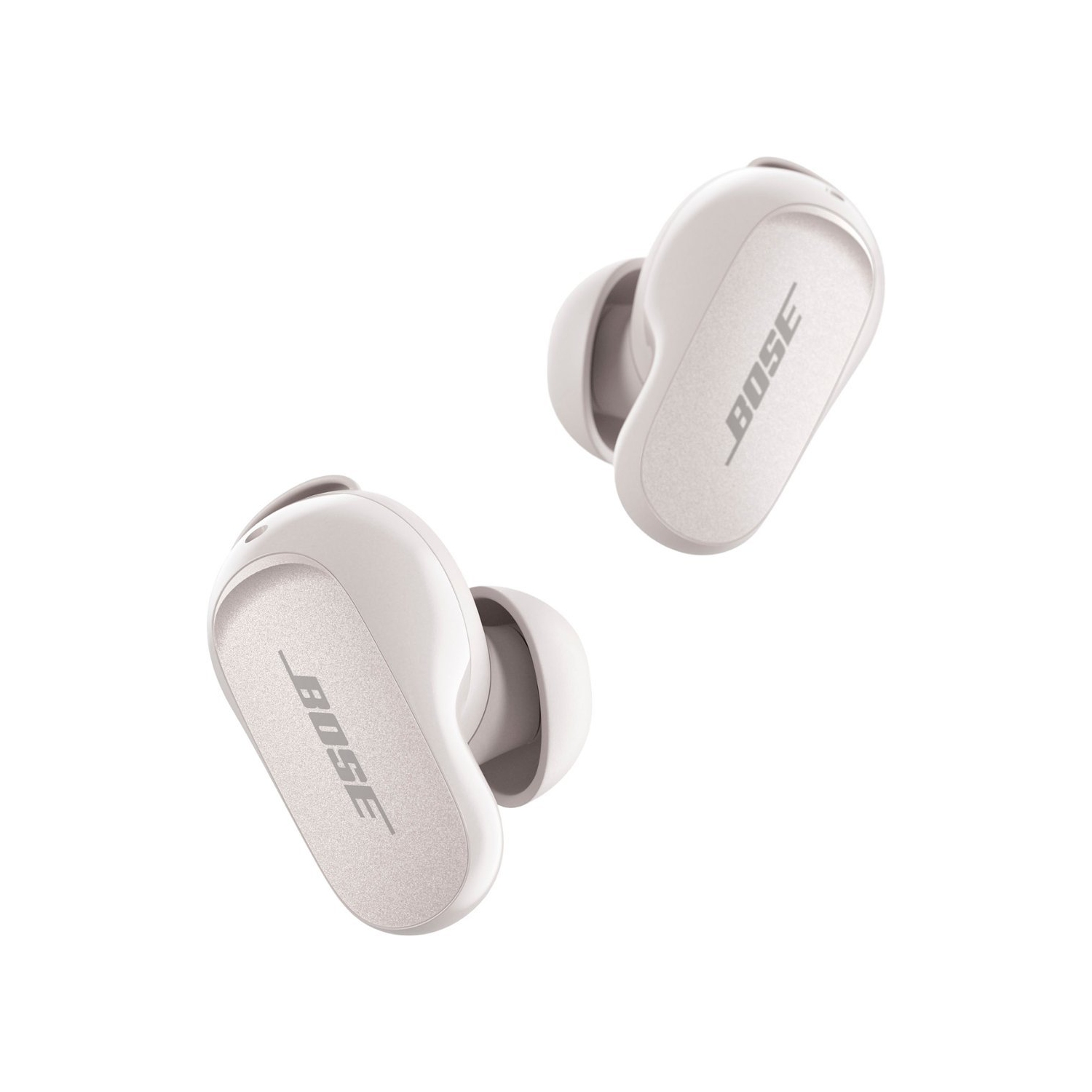 Refurbished (Excellent) - Bose QuietComfort II Noise Cancelling True Wireless In-Ear Earbuds (Soapstone)