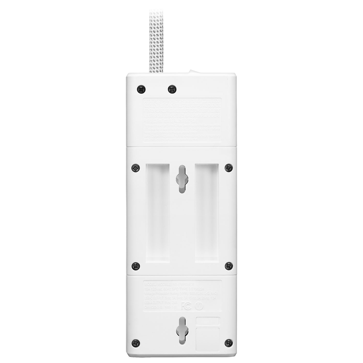 Insignia 4-Outlet 3-USB Surge Protector - Only at Best Buy