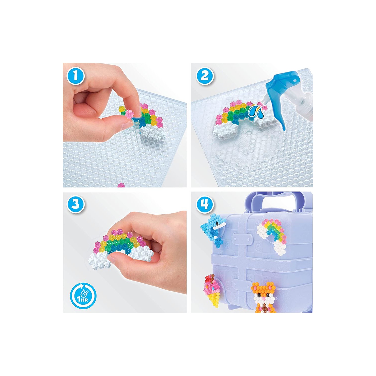 Coffre à billes Mega d'Aquabeads