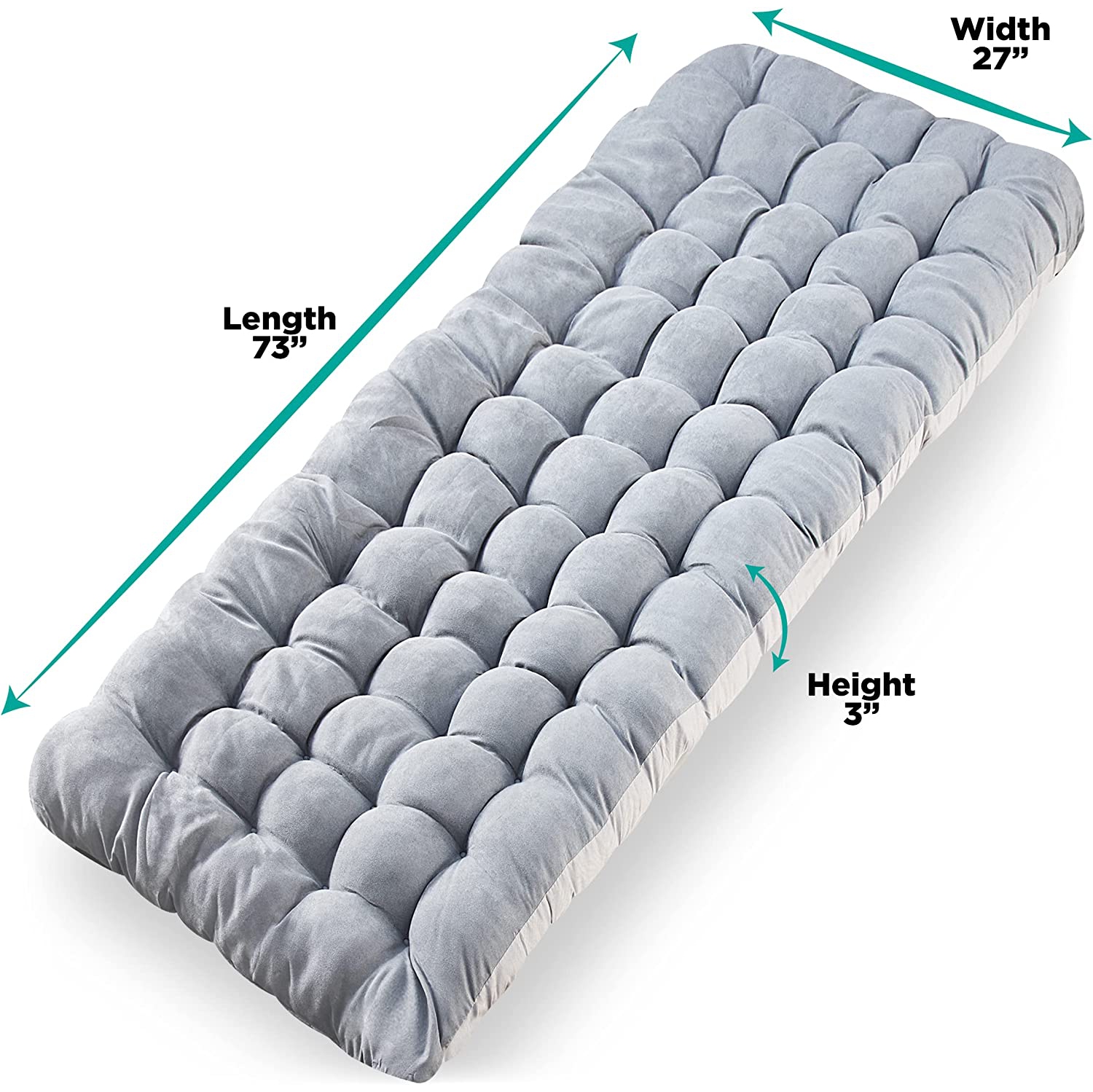 Cot topper outlet pad