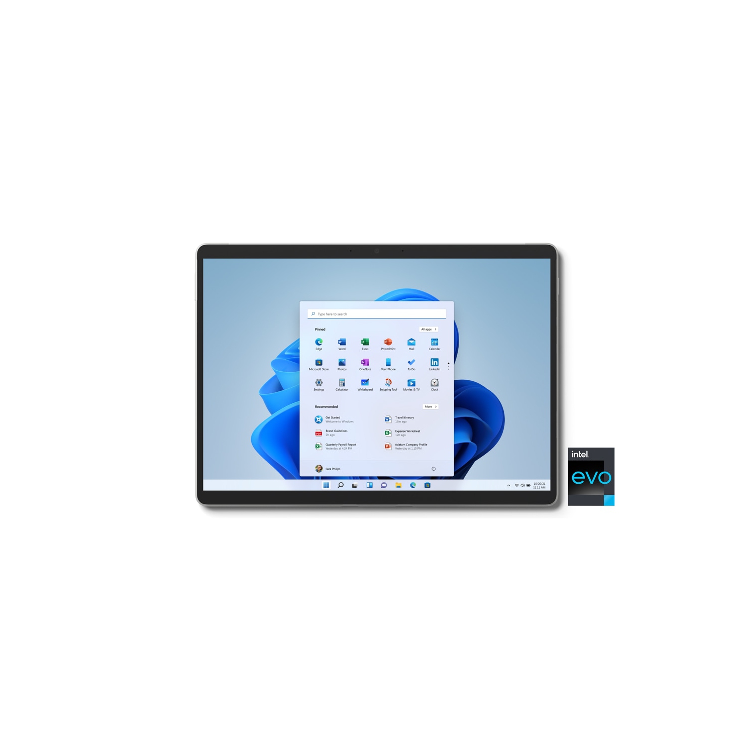 Surface Pro 8 de Microsoft avec Remis à neuf - Core i5-1135G7 d'Intel/8GB LPDDR4x Go/SSD 512GB Go/Windows 11 famille/écran 13 po - Platine