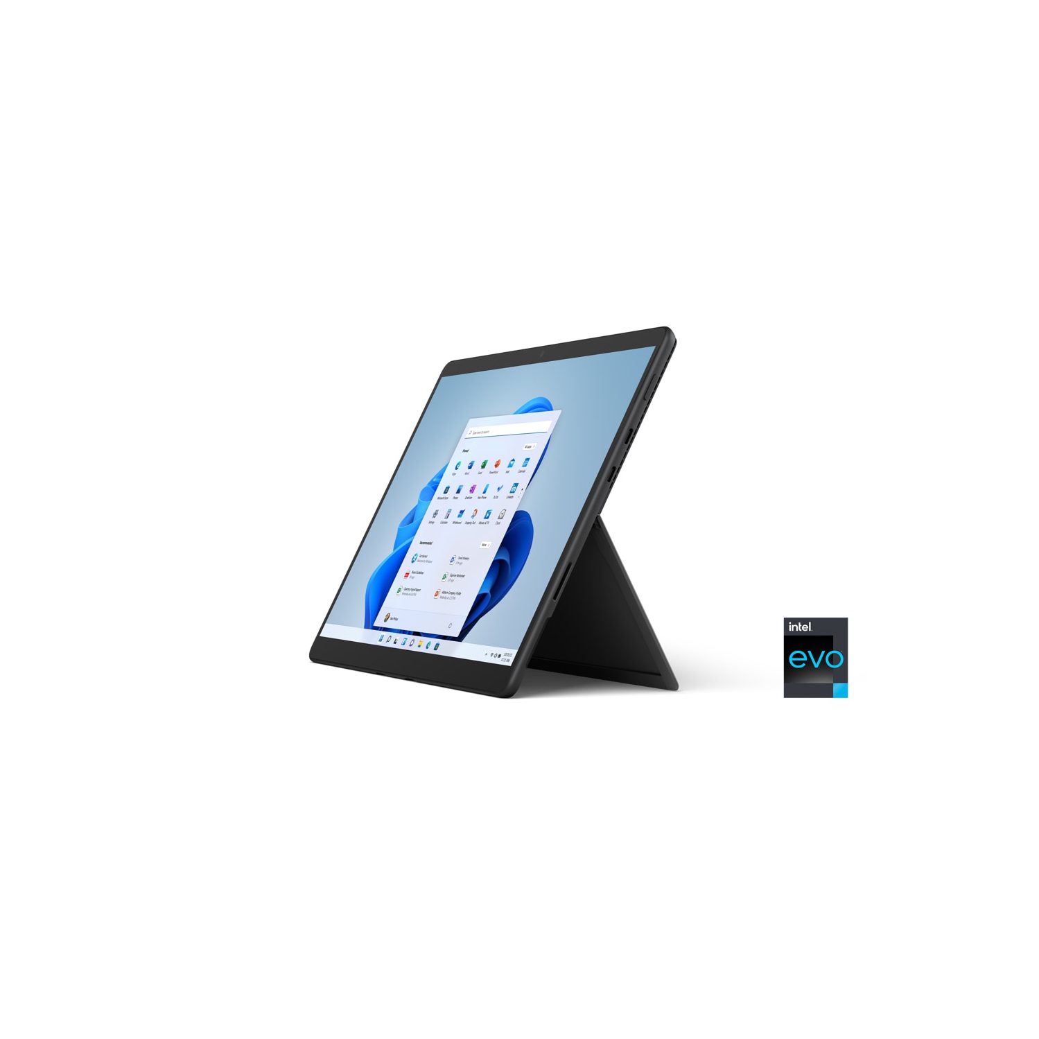 Refurbished (Excellent) Microsoft Surface Pro 8 - Intel Core i5-1135G7/16GB LPDDR4x/256GB SSD/Windows 11 Home/13" Screen - Graphite