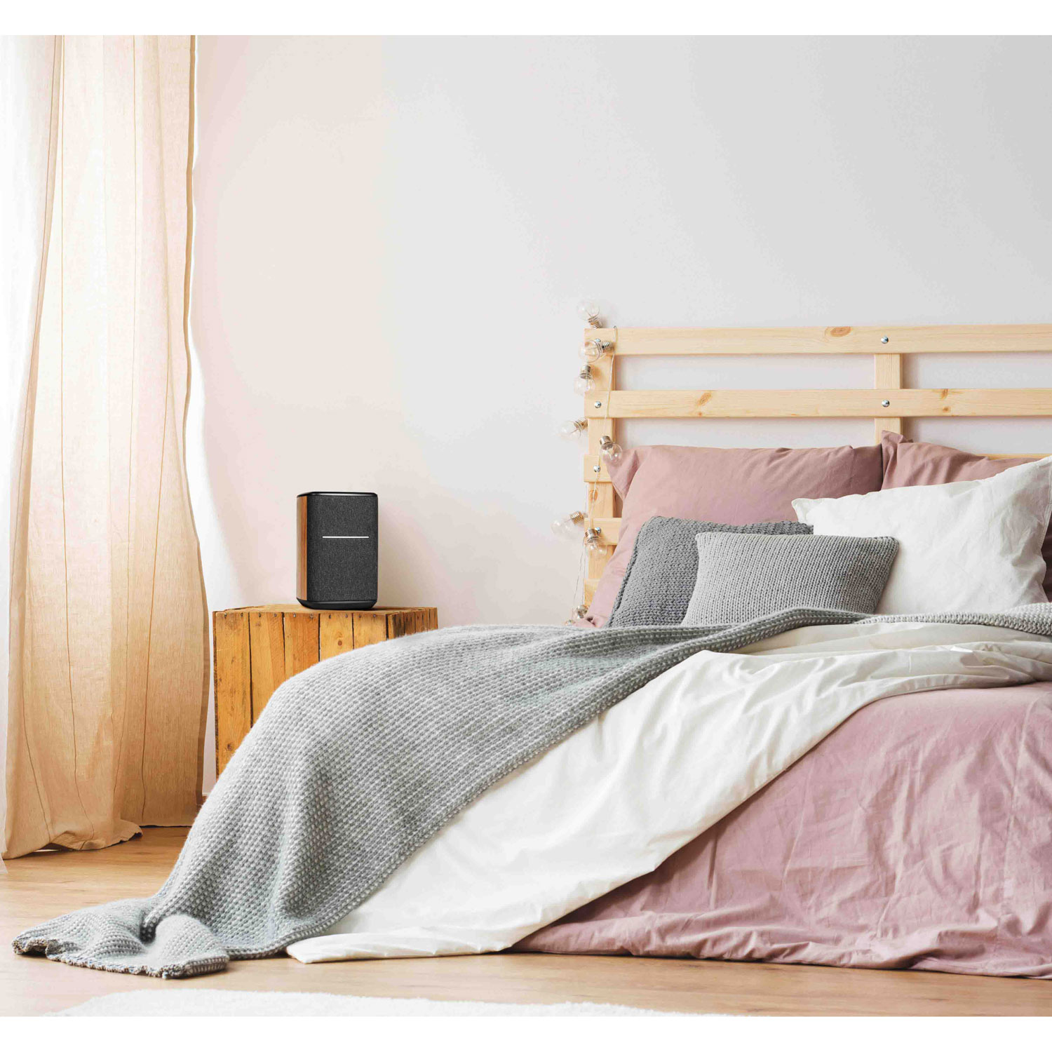 Haut-parleur d'ordinateur intelligent Wi-Fi MS50A d'Edifier avec Alexa d'Amazon et AirPlay d'Apple intégrés