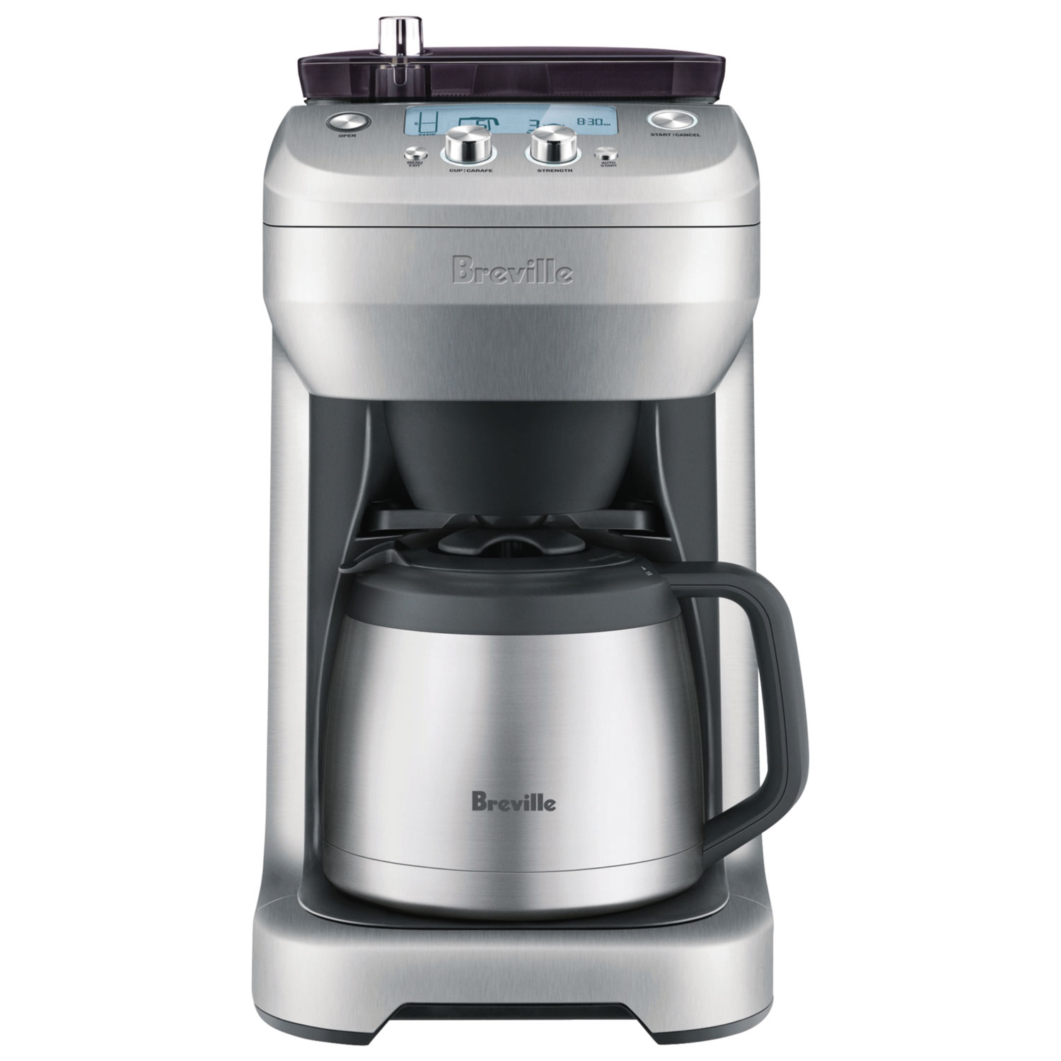 Refurbished - Breville Grind Control 12-Cup Coffee Maker (BDC650BSS) - Remanufactured by Breville