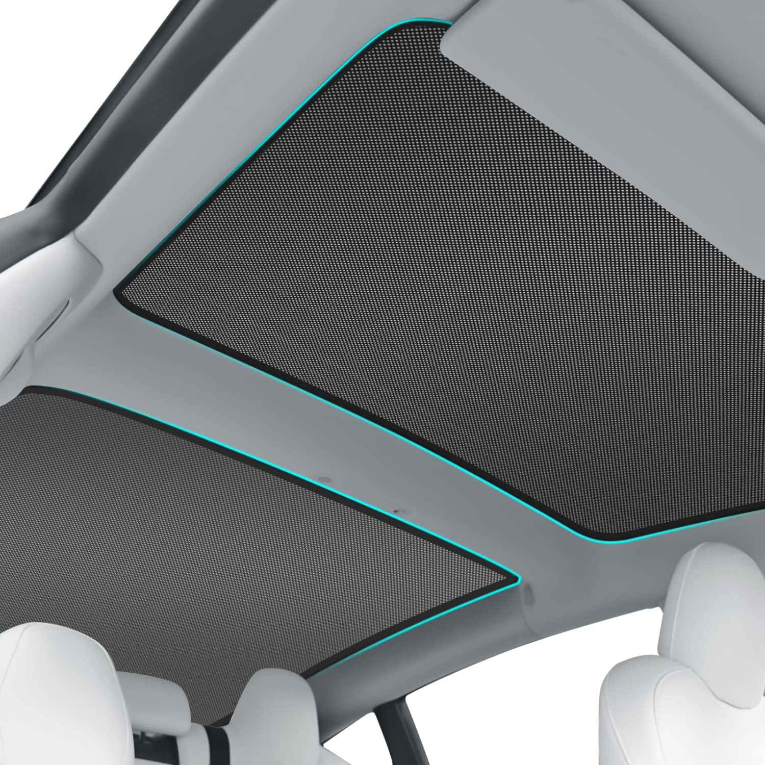Tesla Model 3 Roof Sunshade, Sunroof Shade Sunshade Roof for Tesla Model 3 Accessories 2023-2020, Black