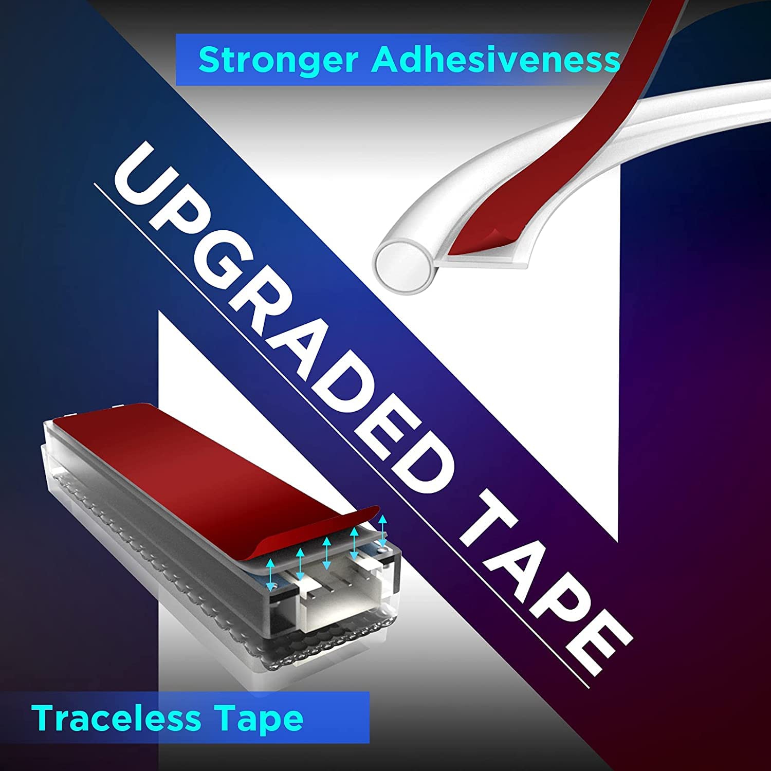 New 2016-2020 Tesla Model 3 Y Interior Car Neon Lights, Tesla Ambient Lighting, APP Control LED Strip Lights with Mul