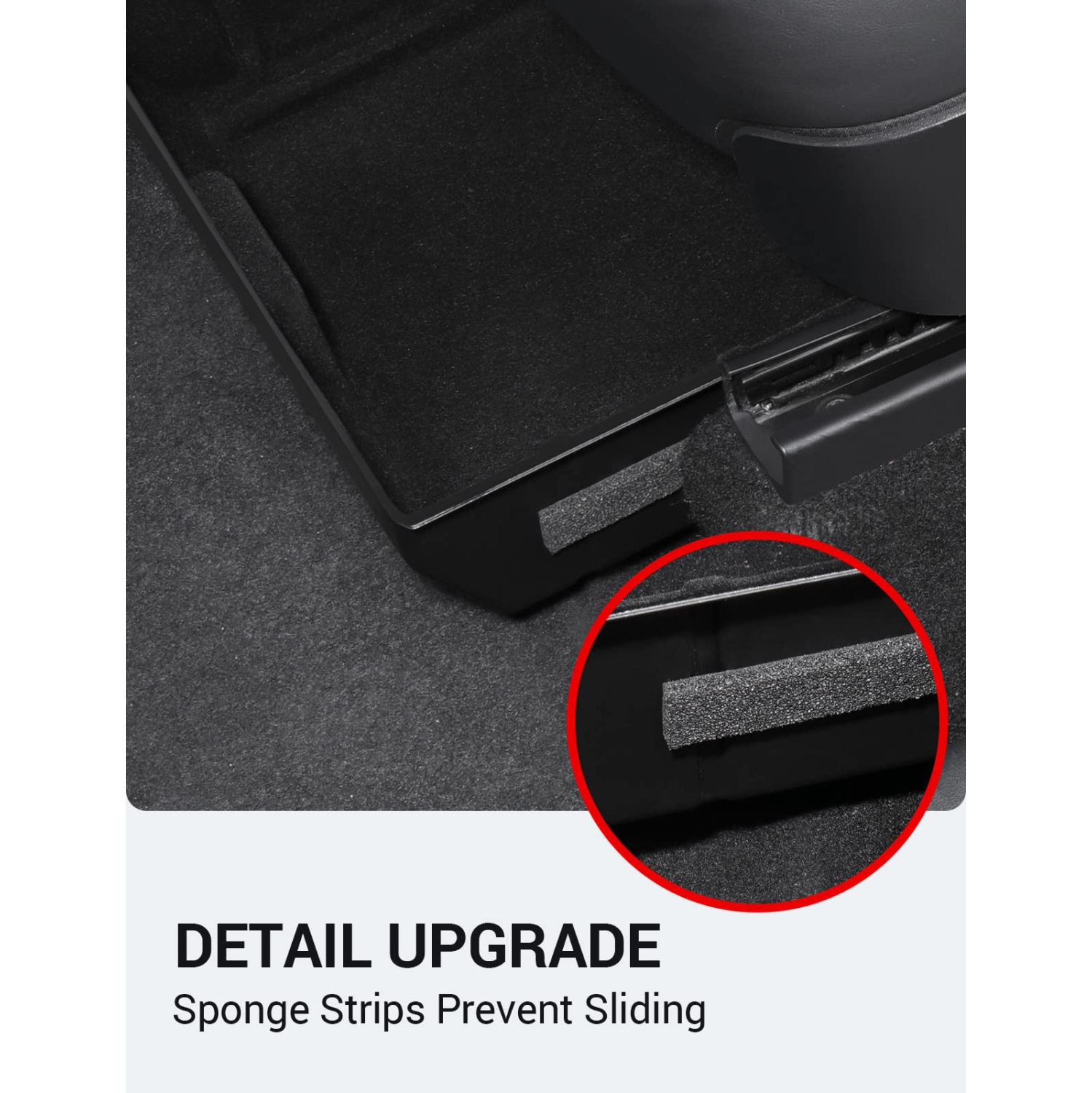 Tesla Model Y Under Seat Storage Box Organizer Hidden Tray 2023 2022 2021 2020