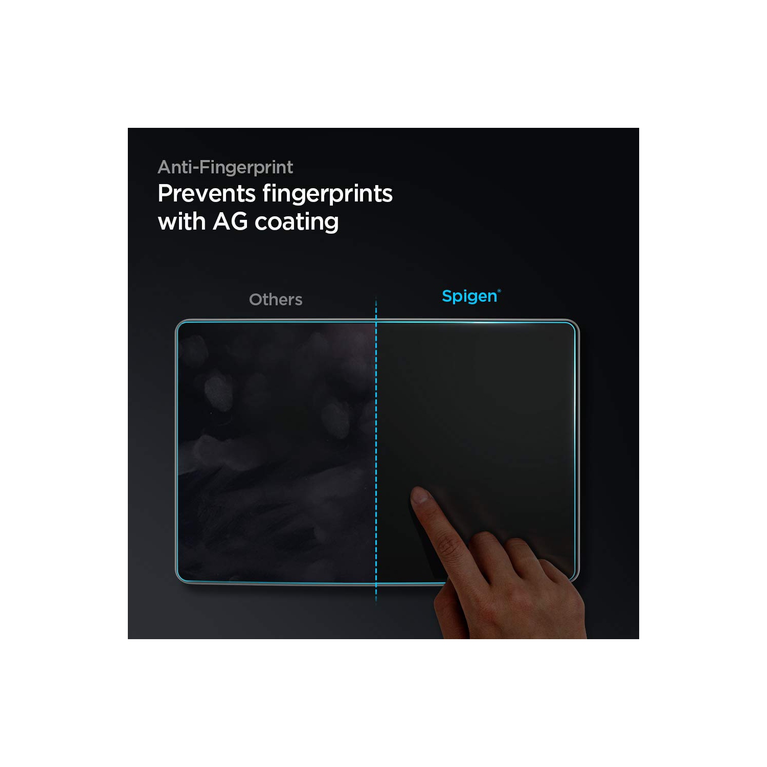 Tempered Glass Screen Protector GlasTR EZ FIT designed for Tesla Model 3 / Y Dashboard Touchscreen - Matte/Anti Fingerprint