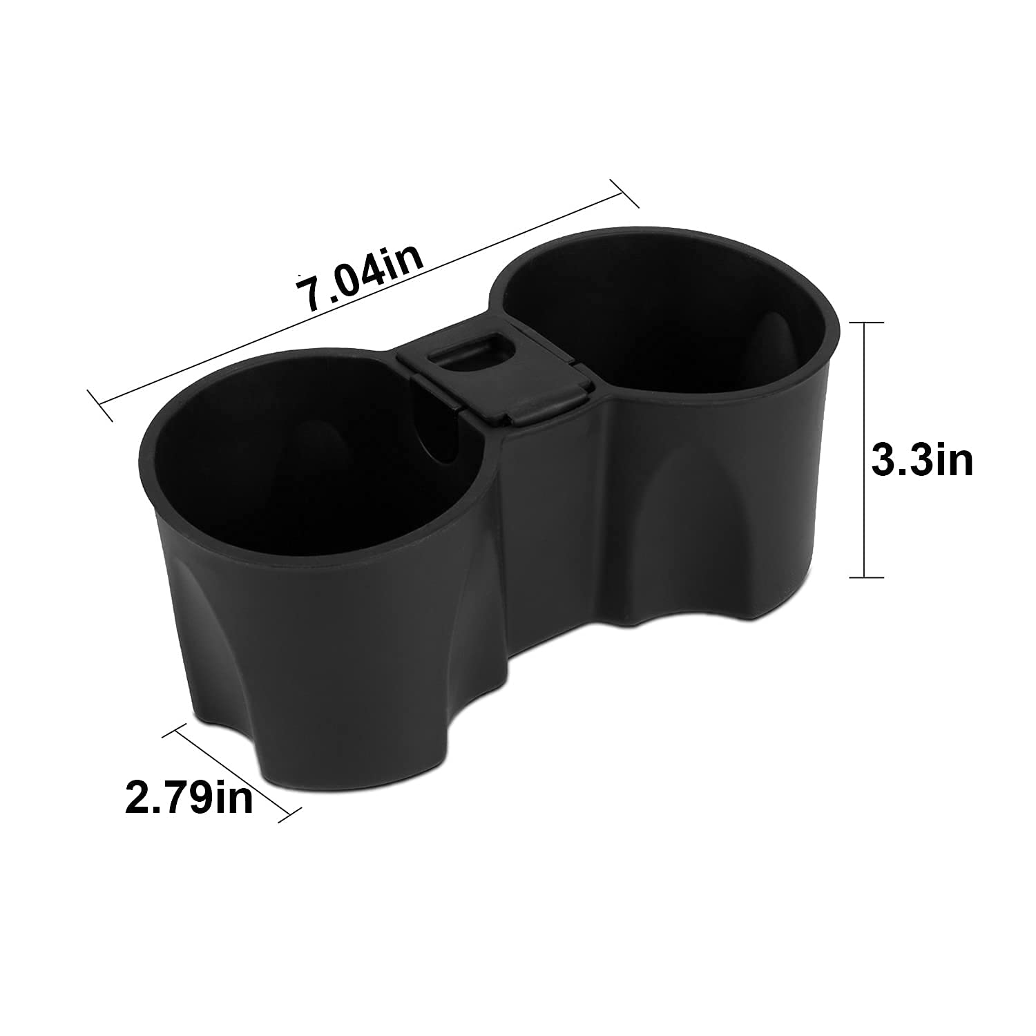 (Pack of 4) 3PCS Center Console Organizer Tray Fit for Latest 2023 2022 2021 Tesla Model 3/Y Armrest Hidden Cubby Drawer Storage Box Flocked,1PCS