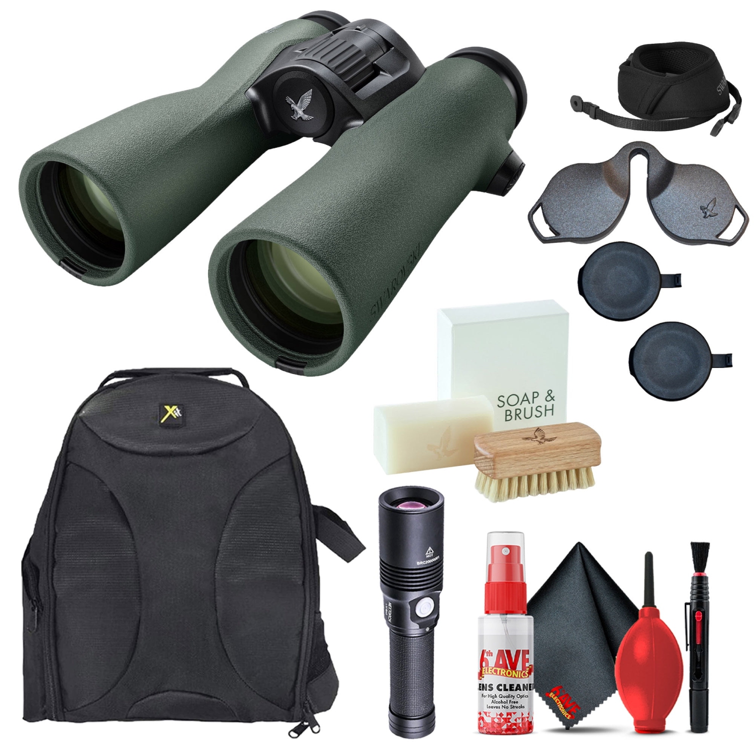 Swarovski NL Pure Binoculars with Basic Accessory Bundle