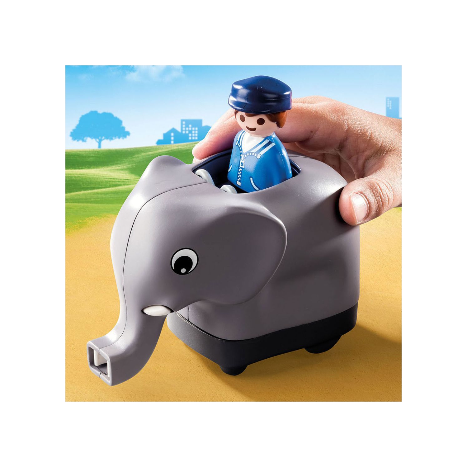 1,2.3 : Le train des animaux