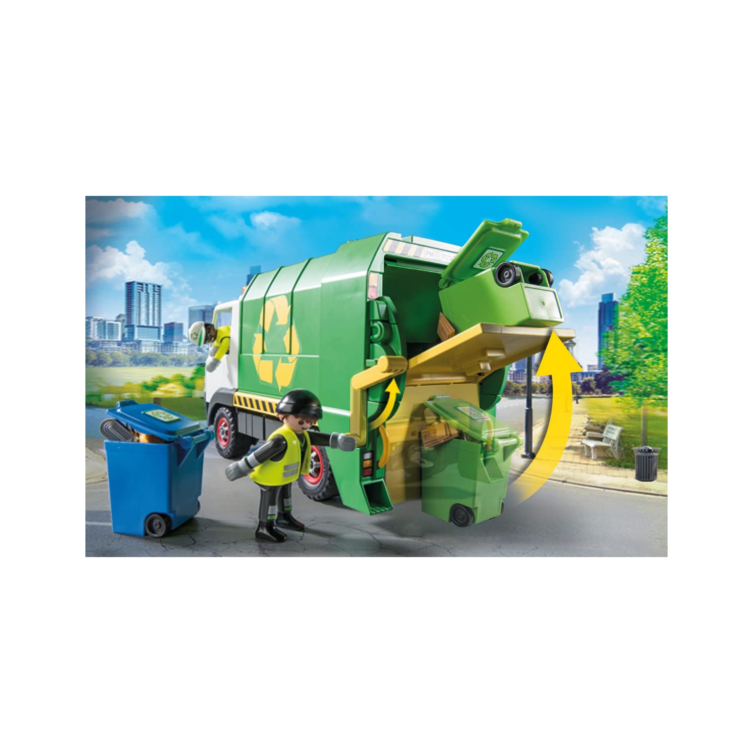 City Life: Recycling Truck