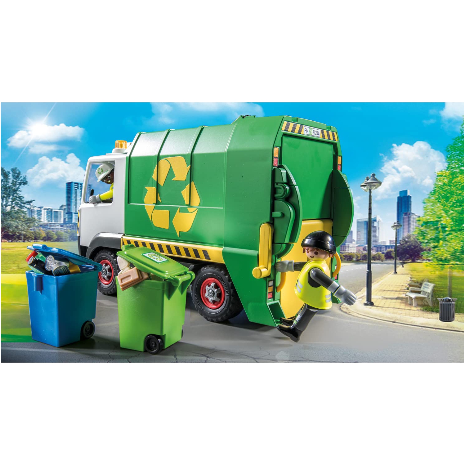 City Life: Recycling Truck