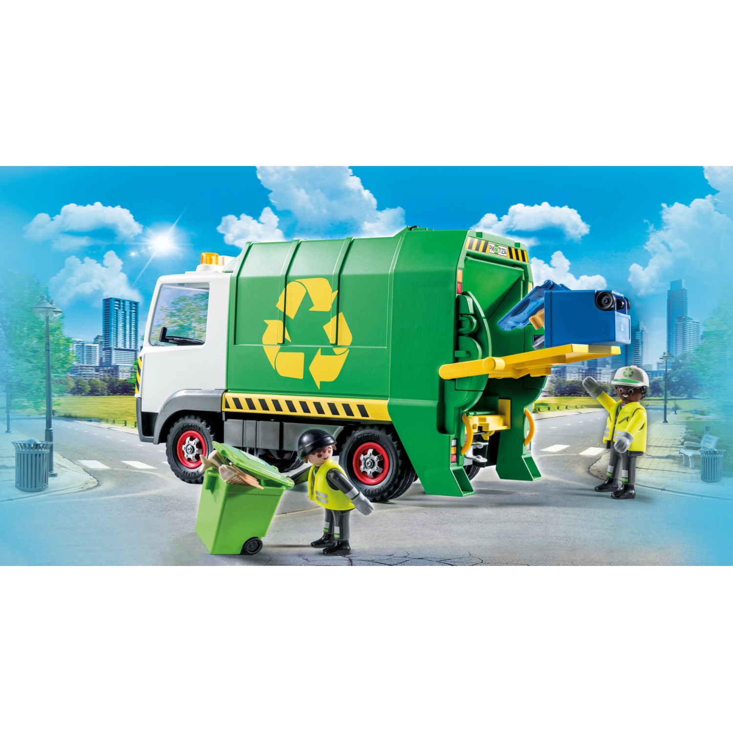 City Life: Recycling Truck