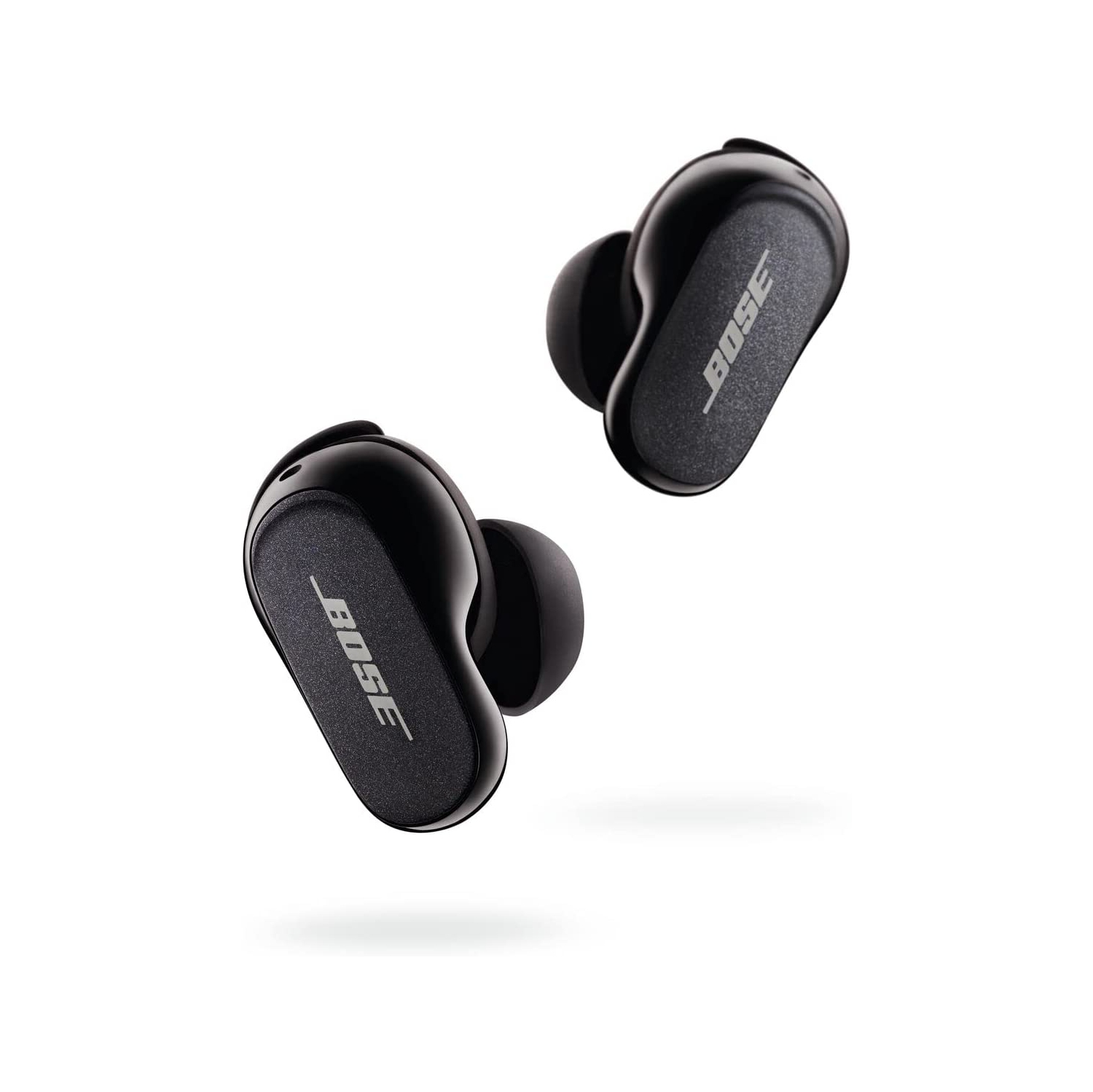 Refurbished (Excellent) - Bose QuietComfort II Noise Cancelling True Wireless In-Ear Earbuds (Triple Black)