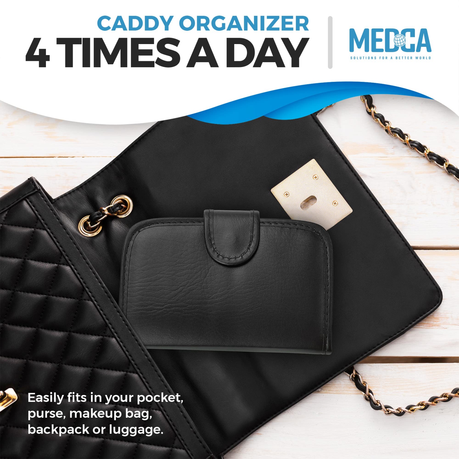 Weekly Travel Pill Organizer - Prescription and Medication Wallet Pill Box Reminder, a Extra Large Pill Container Dispenser Case, Caddy Organizer,