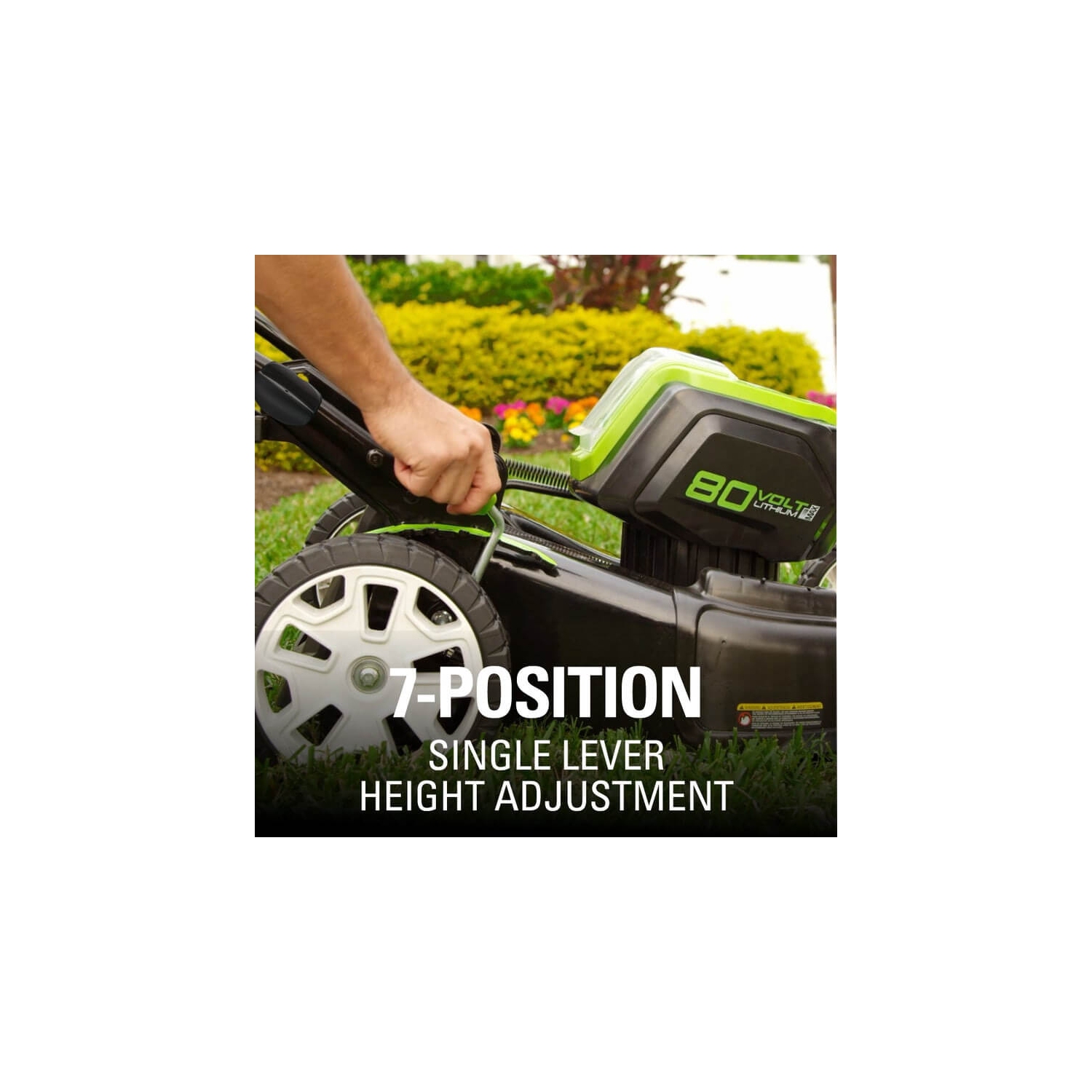 Tondeuse à pousser Greenworks PRO 80&nbsp;V de 21 po + tondeuse à cordon de 16 po, 2 batteries de 2,0 Ah et chargeur inclus