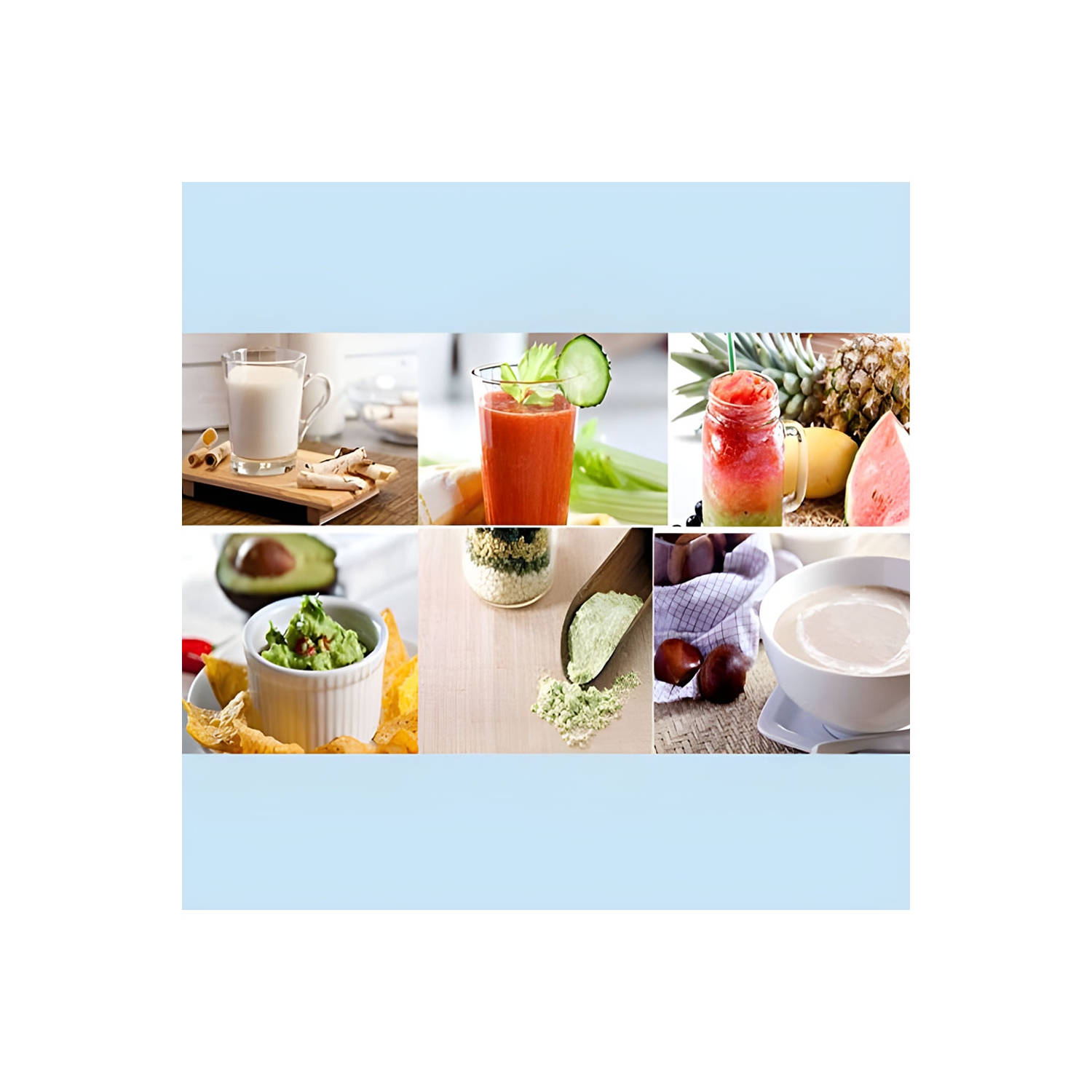 German Pool® Professional High-Speed Food Processor PRO-6SS with Built-In Auto Programmes. Free Shipping