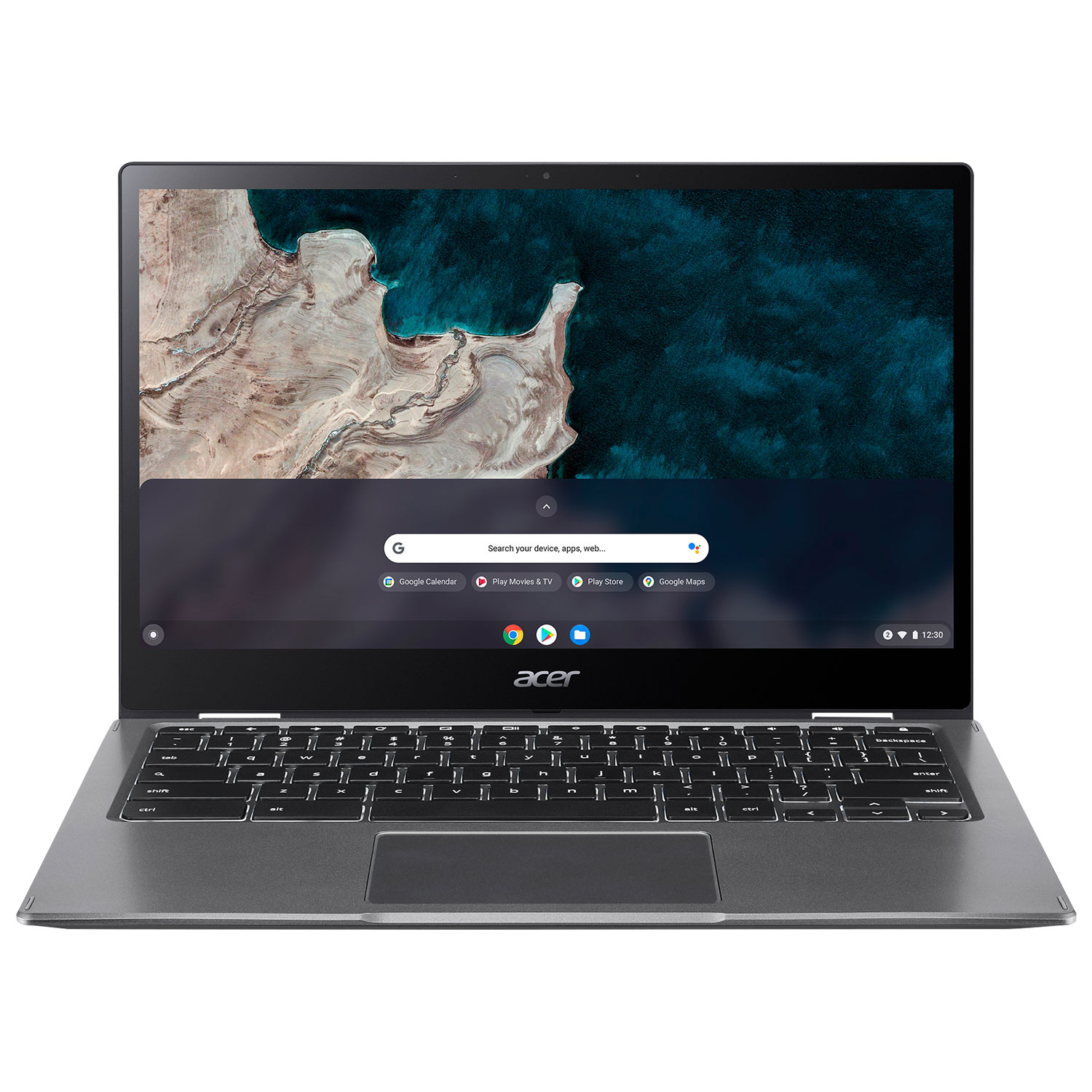 Chromebook à écran tactile de 13,3 po d'Acer - Argenté - Anglais