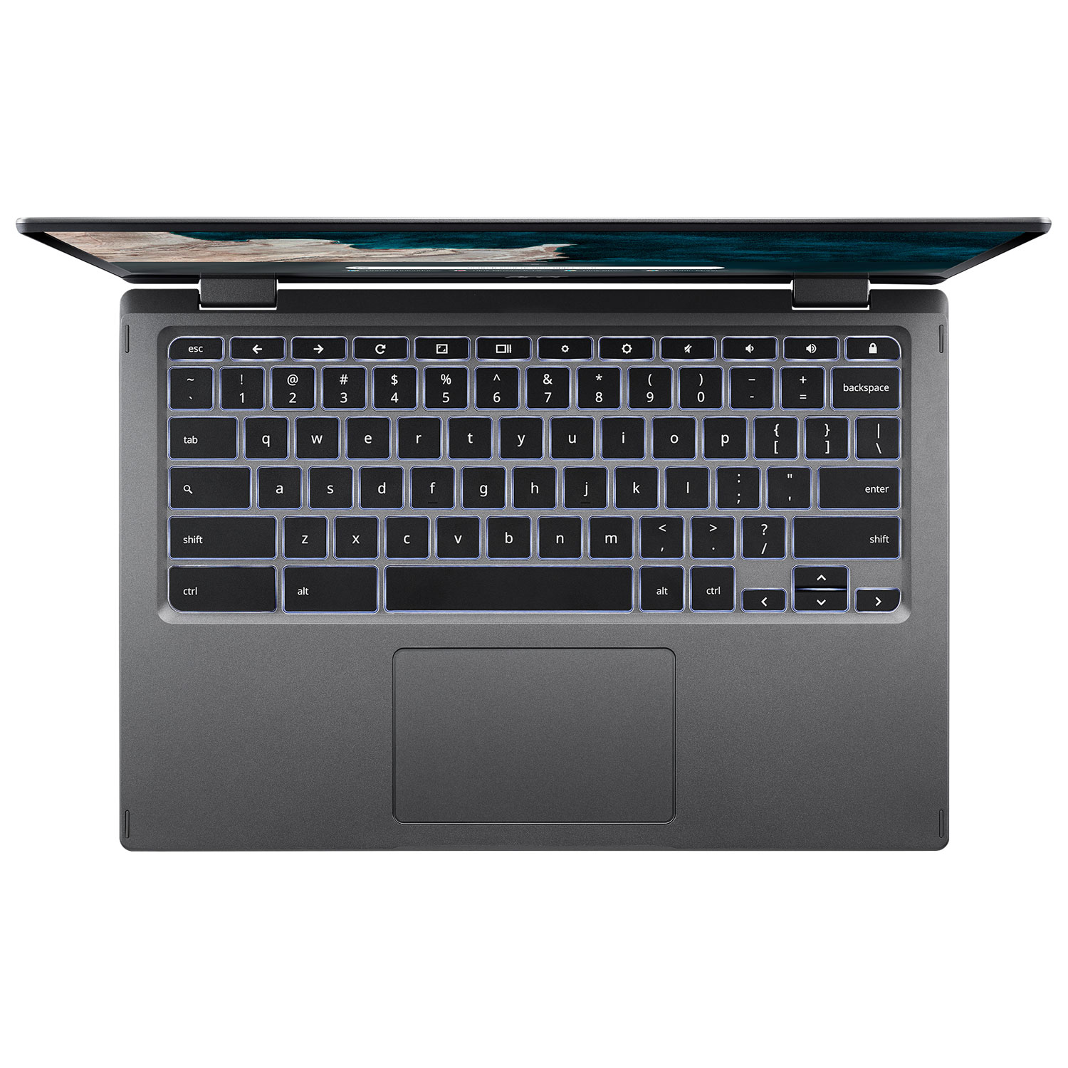 Chromebook à écran tactile de 13,3 po d'Acer - Argenté - Anglais