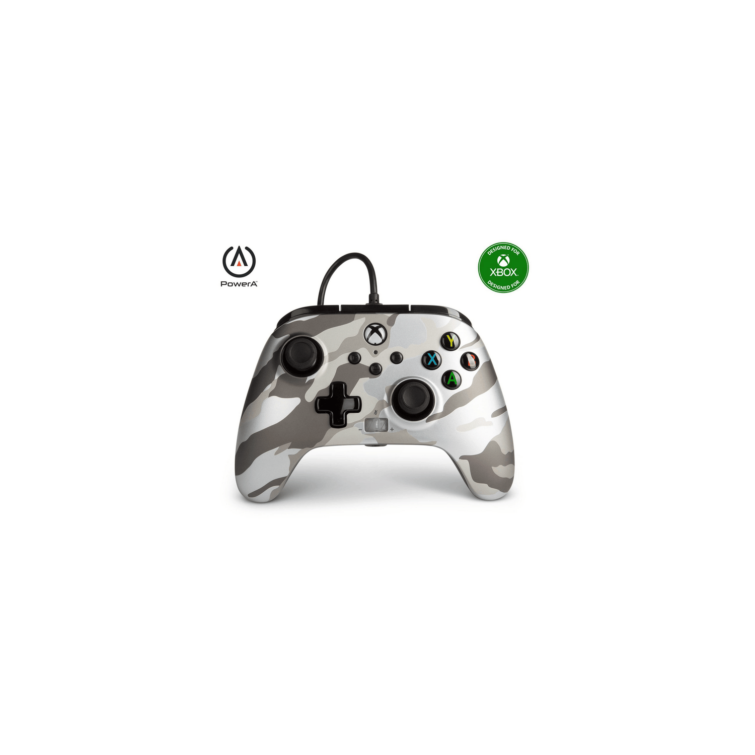 Refurbished (Good) - PowerA Enhanced Wired Controller for Xbox Series X|S - White Camo