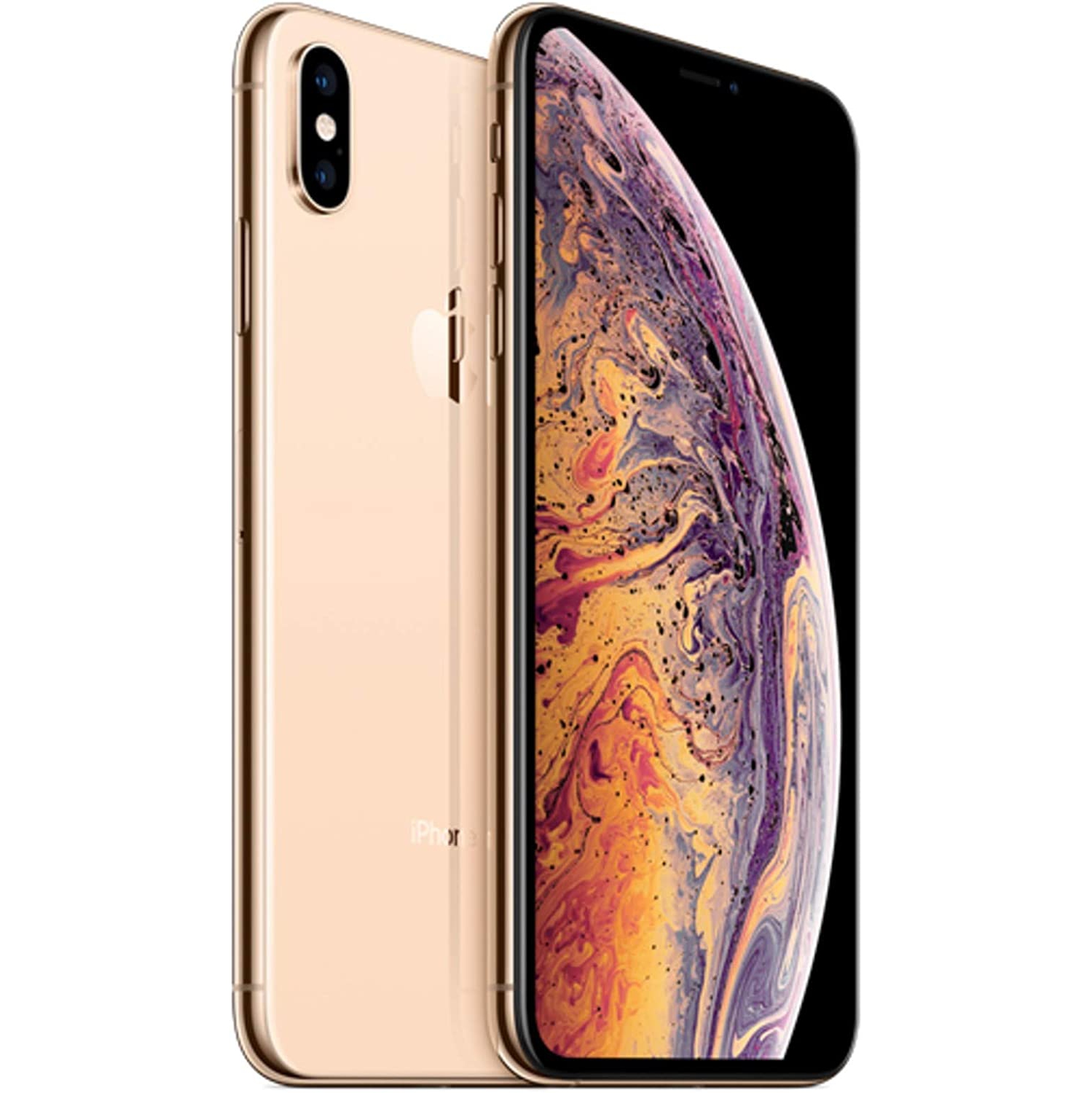 Refurbished (Excellent) - Apple iPhone XS Max | 64GB - Smartphone - Gold- Unlocked - Certified Refurbished
