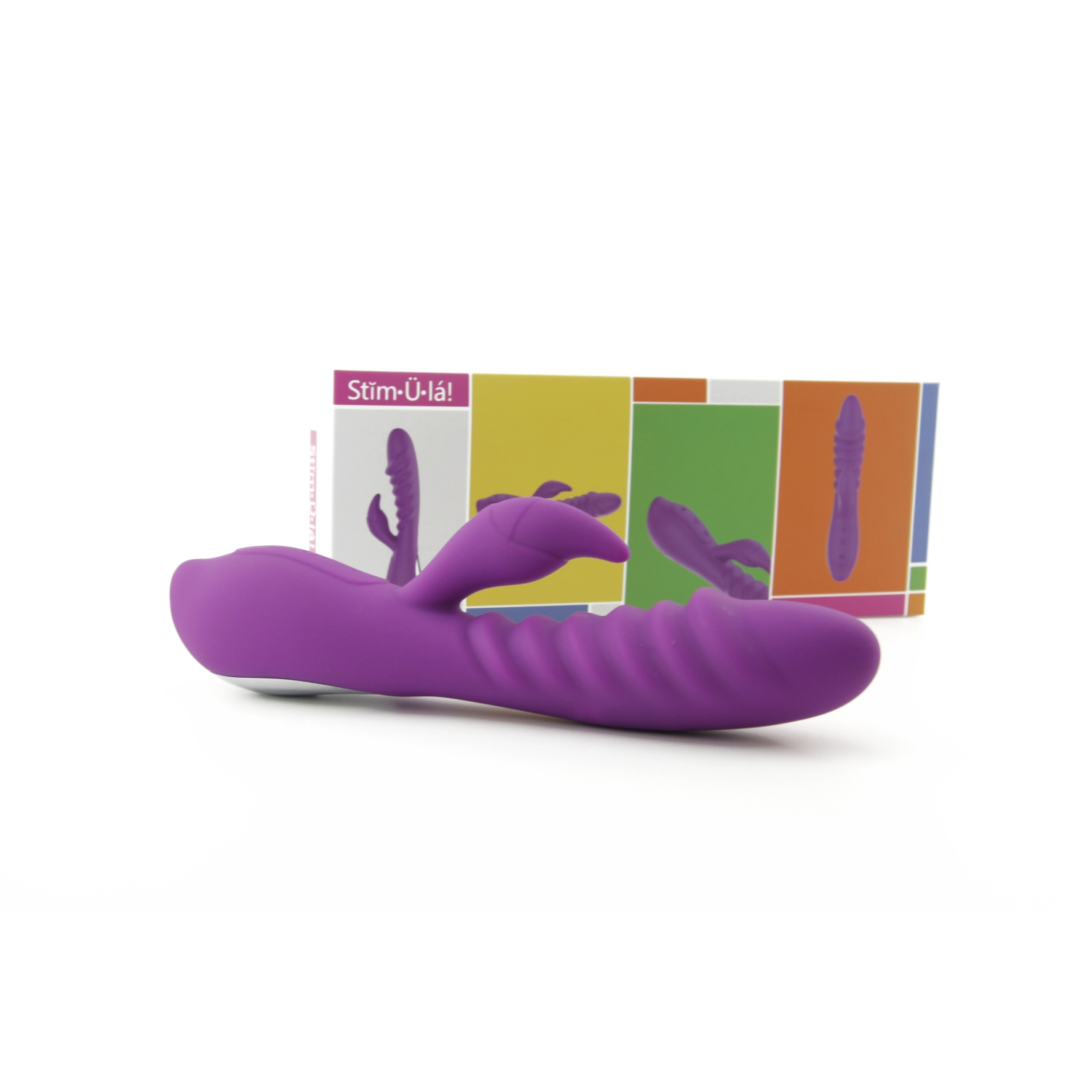 Stimula Solus – Multifunctional Heated Waterproof Ribbed Vibrator Massager with 10 Variable Functions Fully Rechargeable & Delivered in Discreet Gift