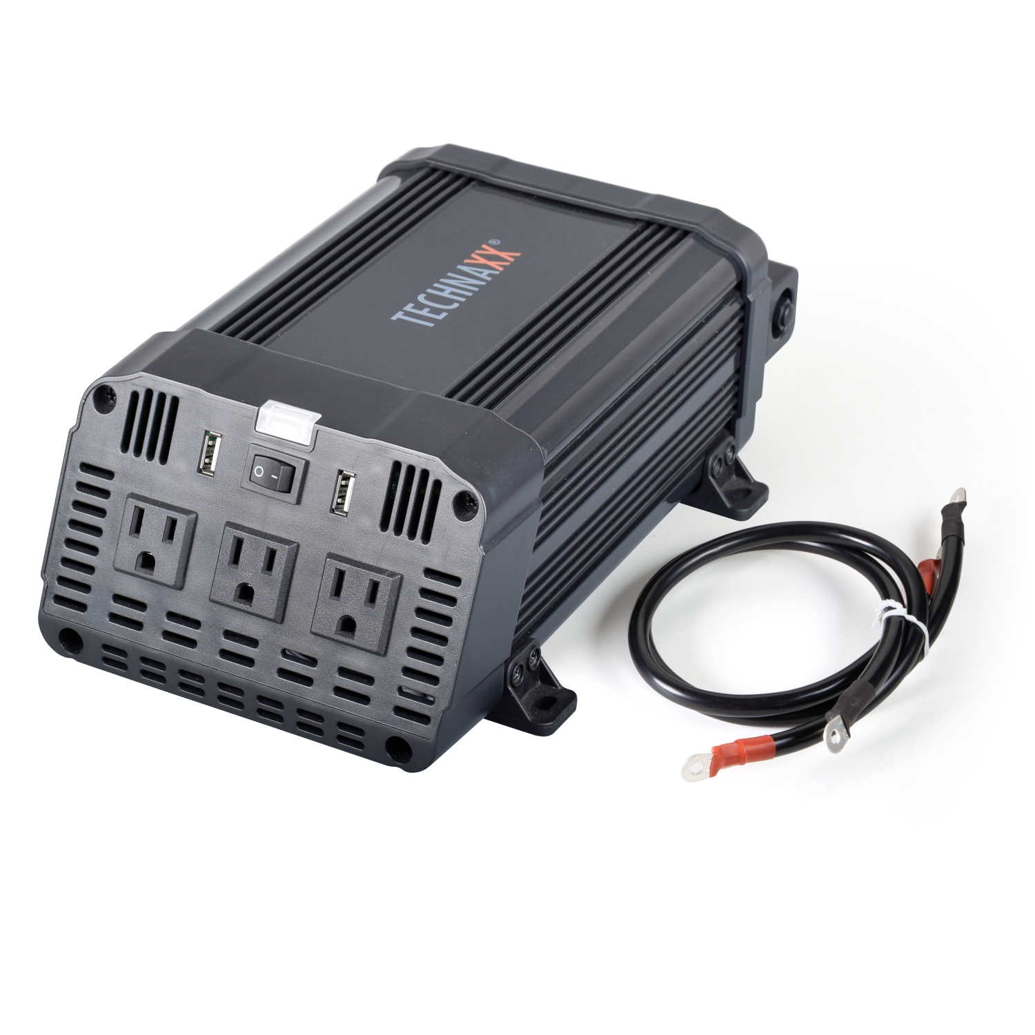 Convertisseur de courant 1200&nbsp;W de TE16 W de Technaxx - Noir