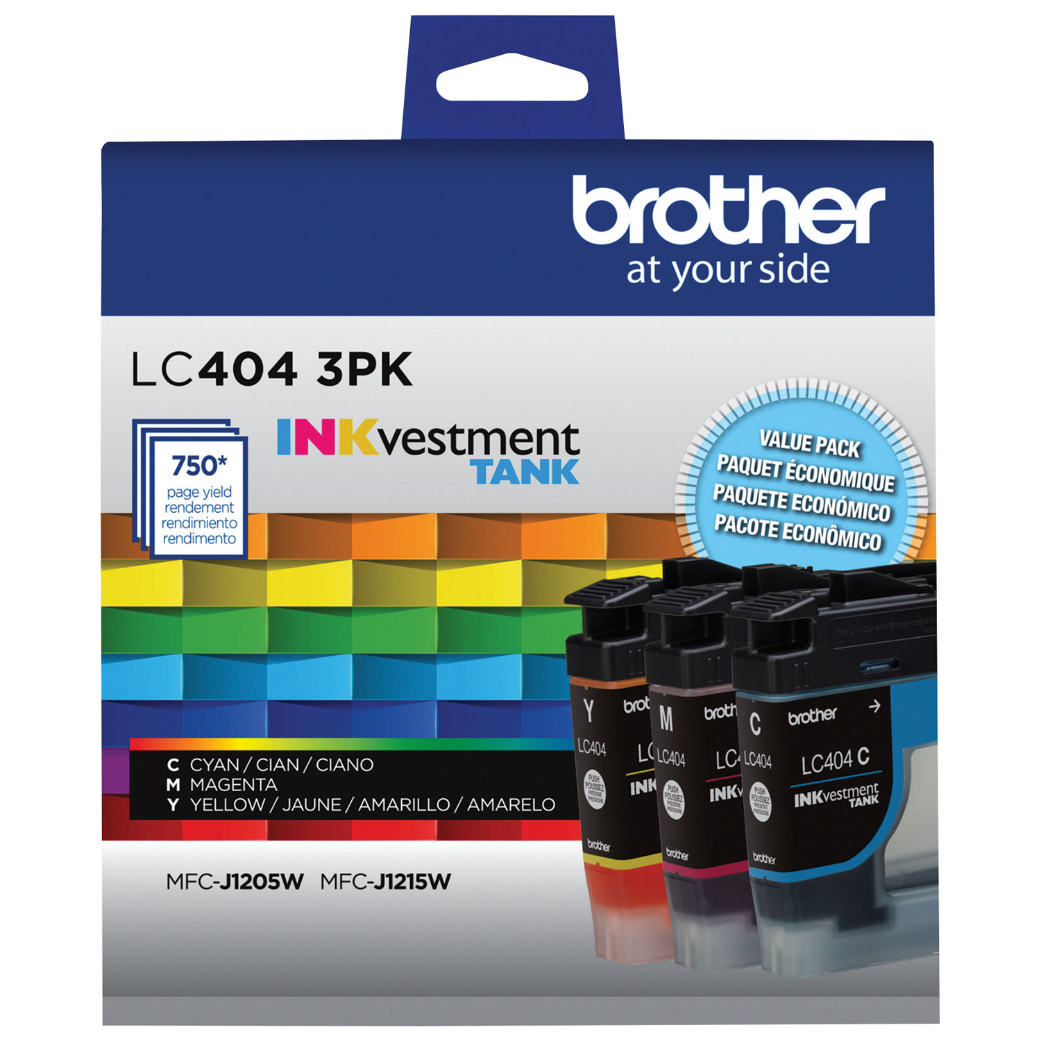Brother Colour Ink - 3 Pack