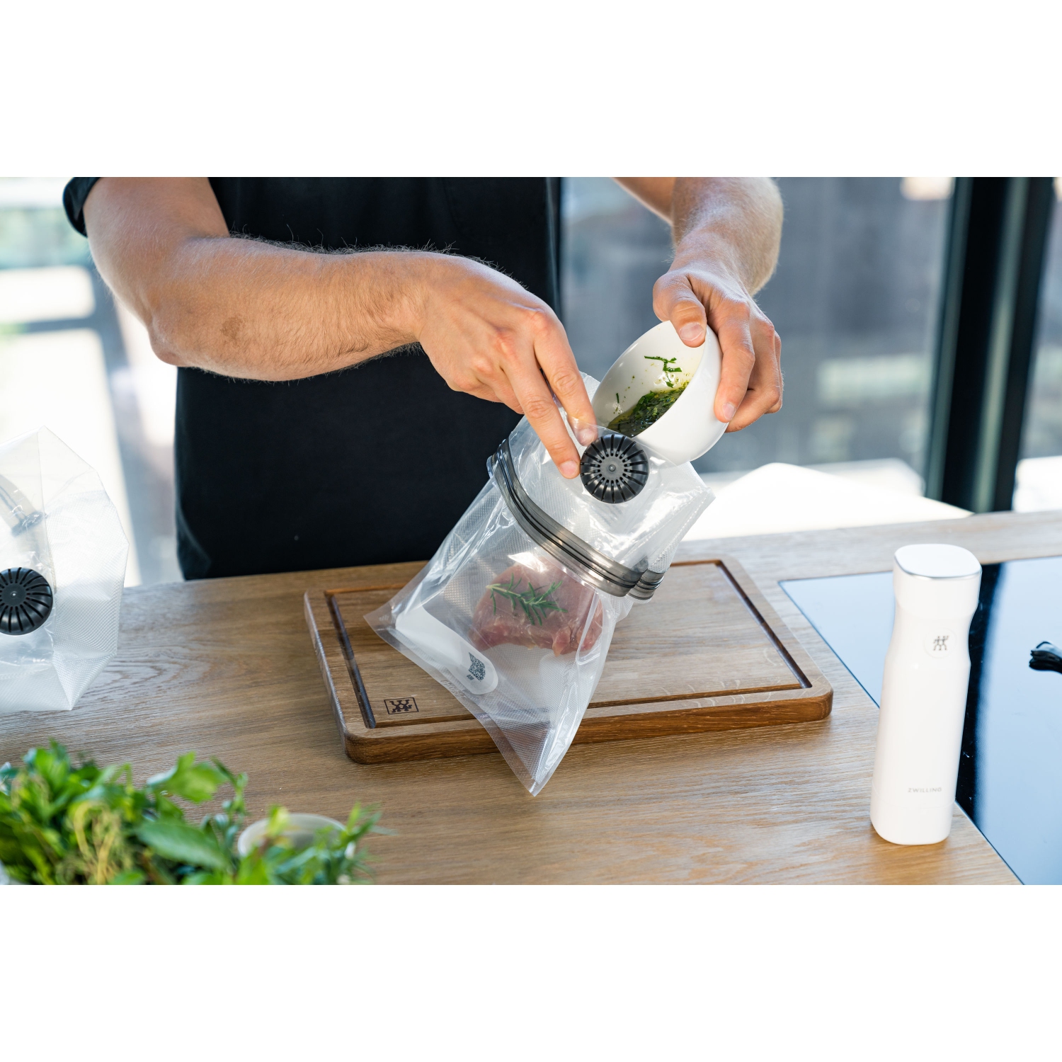 ZWILLING Fresh & Save Glass / S/M/L Vacuum Starter Set, 40 Piece