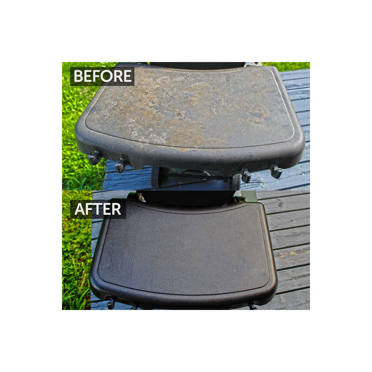 BBQ Grill Cleaner Oil | 100% Plant-Based & Vegan | Best for Cleaning Barbeque Grills & Grates | Use with Wooden Scrapers, Brushes, Accessories &