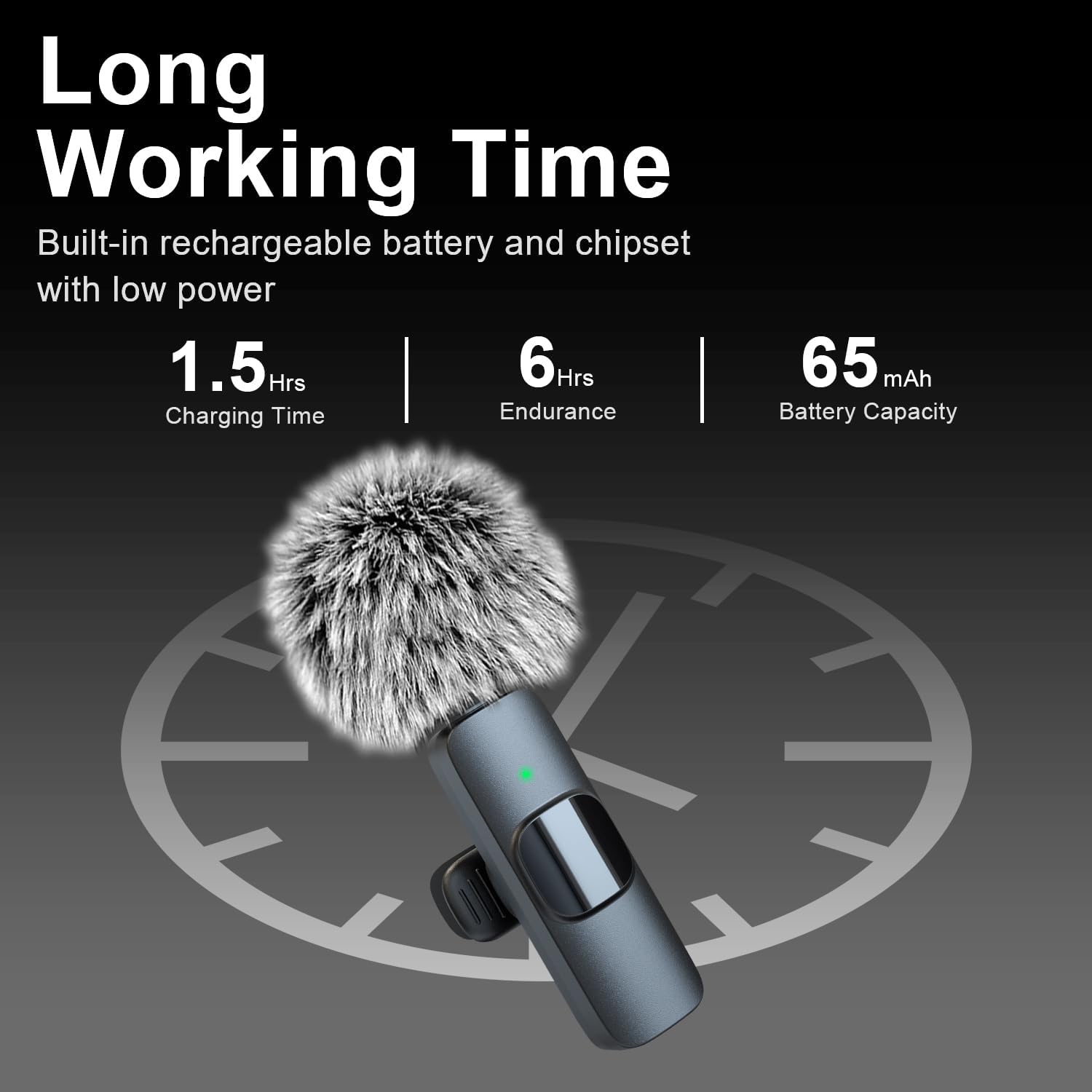 HLD Wireless Dual Professional Wireless Lavalier Microphone for Video Recording, Live Stream, YouTube, Facebook, TikTok, Vlog