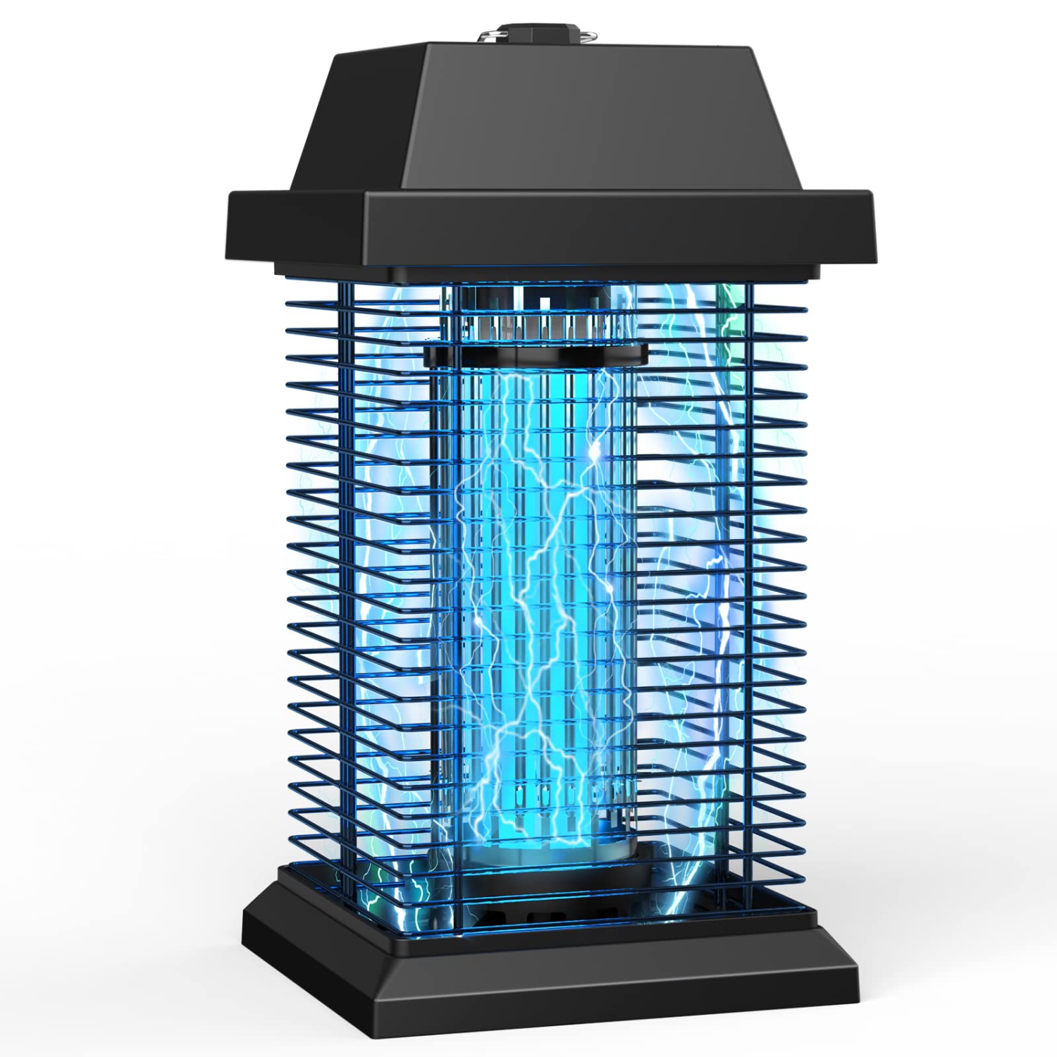 Bug Zapper 4500v 20w Uv Mosquito Trap Lamp with Metal Housing, Waterproof Electronic Fly Zapper for Indoor and Outdoor Use for Bedroom, Home, Garden