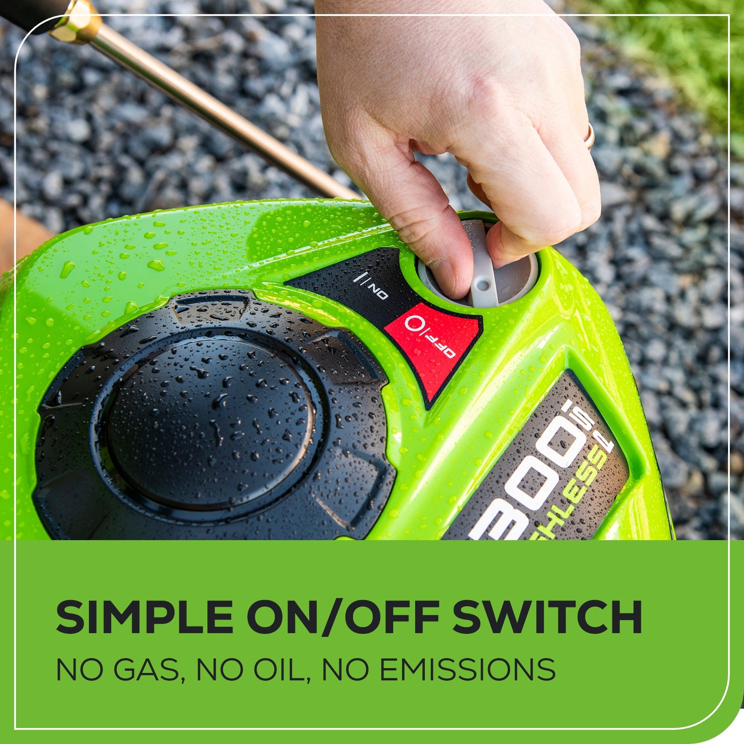 Greenworks PRO&nbsp;2300 PSI 2.3 GPM 14 Amp Electric Pressure Washer - GPW2300