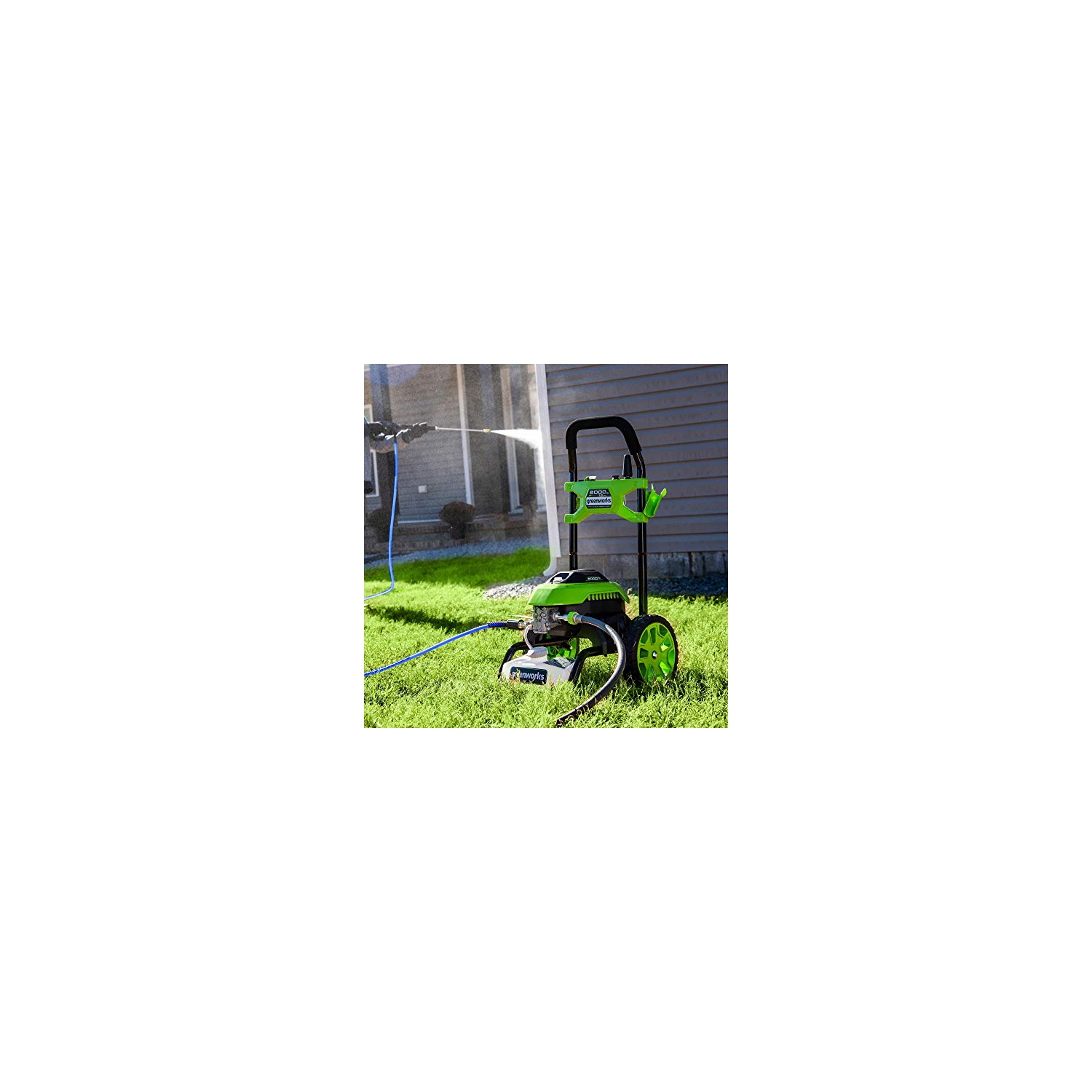 Greenworks 2000 PSI 1.2 GPM 14 Amp Electric Pressure Washer - GPW2006