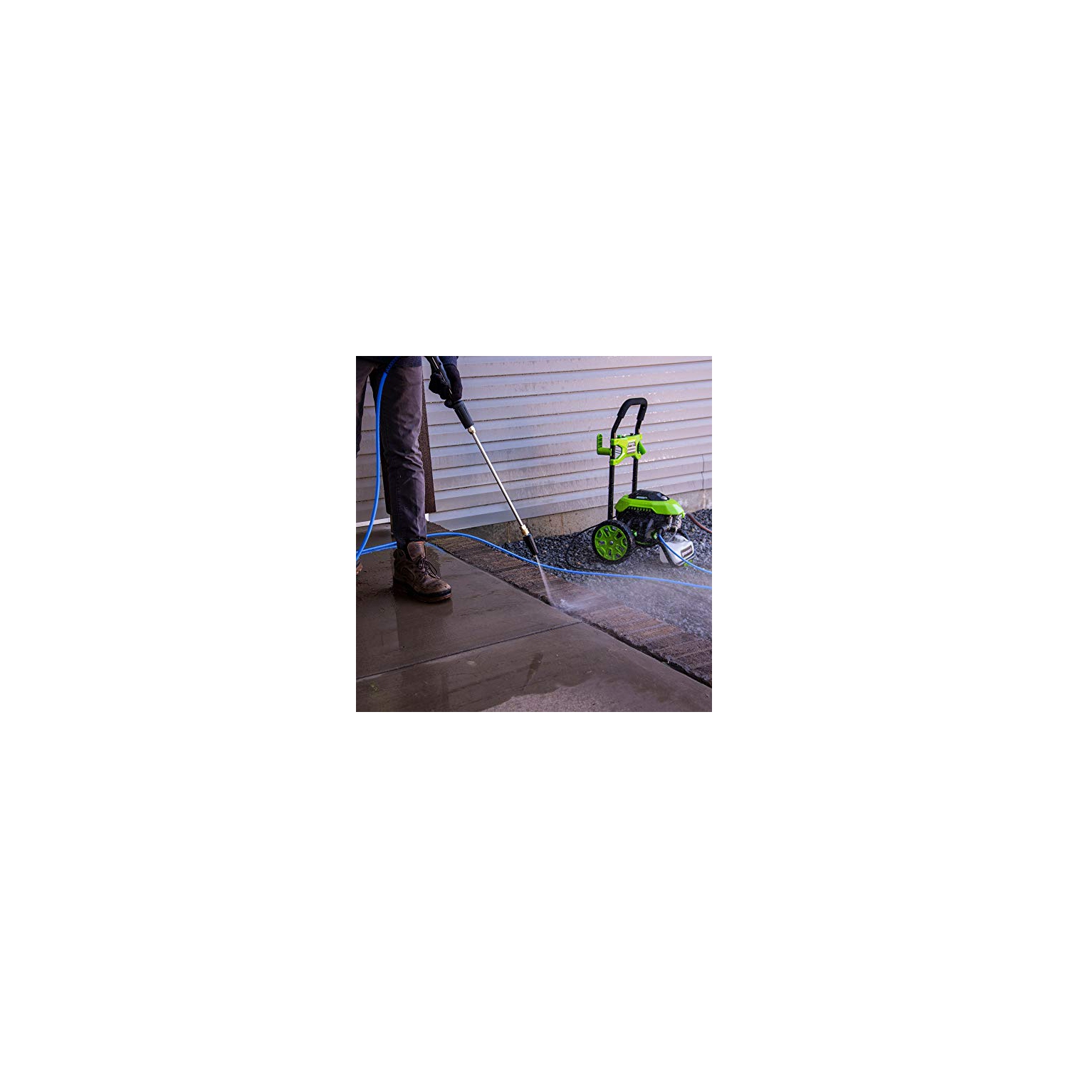 Greenworks 2000 PSI 1.2 GPM 14 Amp Electric Pressure Washer - GPW2006