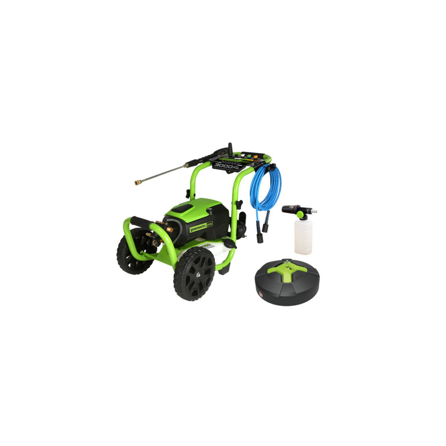 Nettoyeur sous pression électrique sans balais Greenworks PRO 3000 lb/po2, 1,1 gal/min, 14 A.
