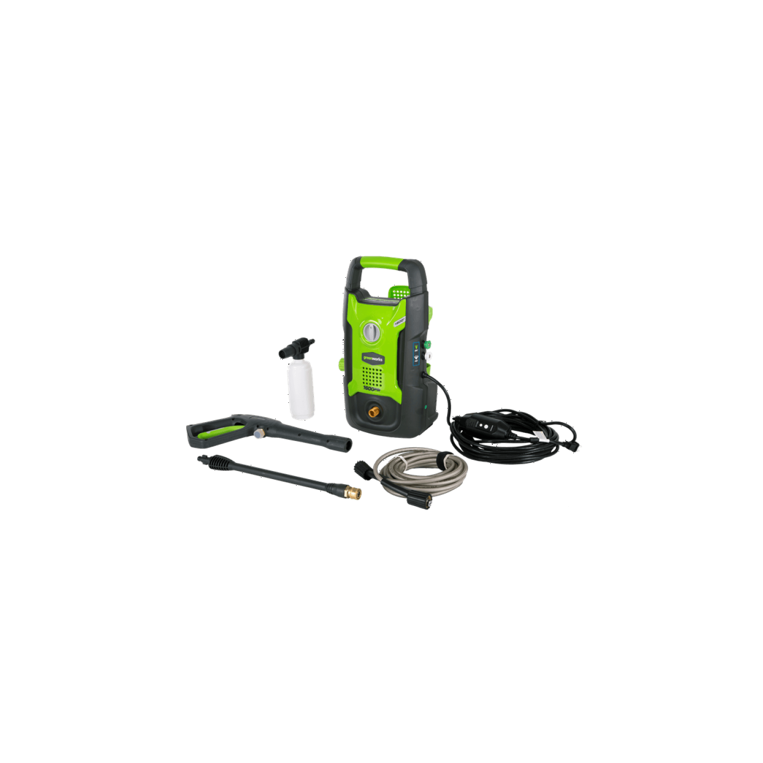 Nettoyeur sous pression Greenworks, 13 a, 1600 lb/po2, 1,2 gal/min