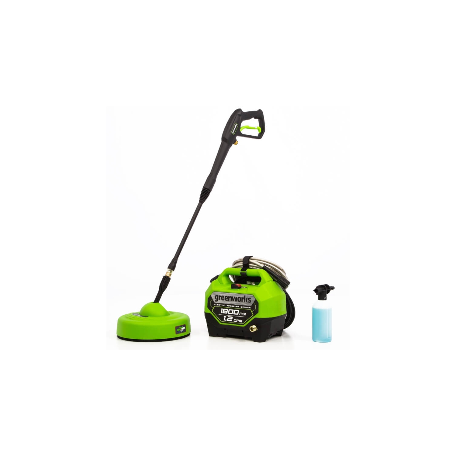 Greenworks 1800 PSI 1.1 GPM 13 Amp Electric Pressure Washer