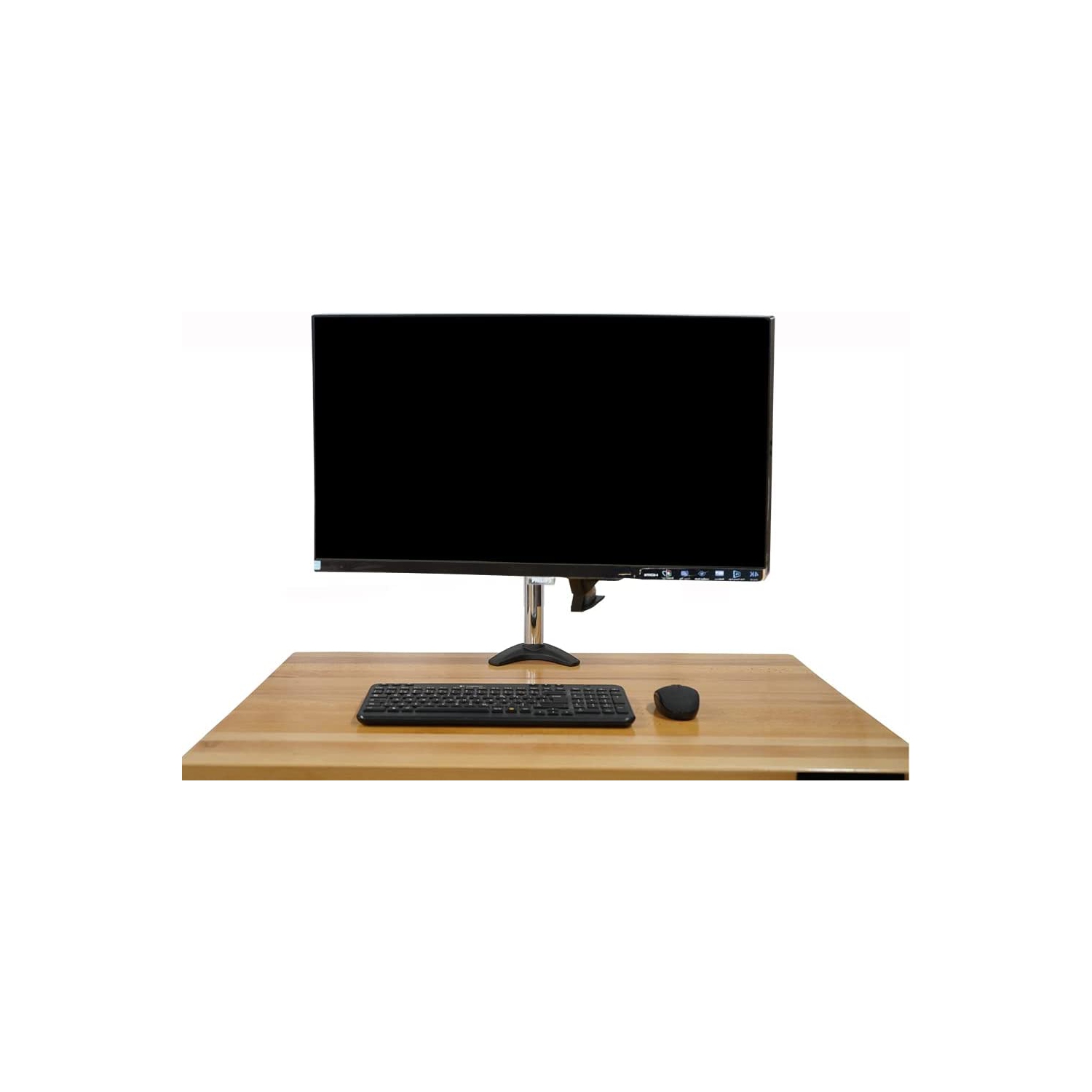 Gladiator Joe Monitor Arm/Mount VESA Bracket Adapter Compatible with Philips 4K Ultra HD LCD Monitor 276E8VJSB Monitor | B;ack