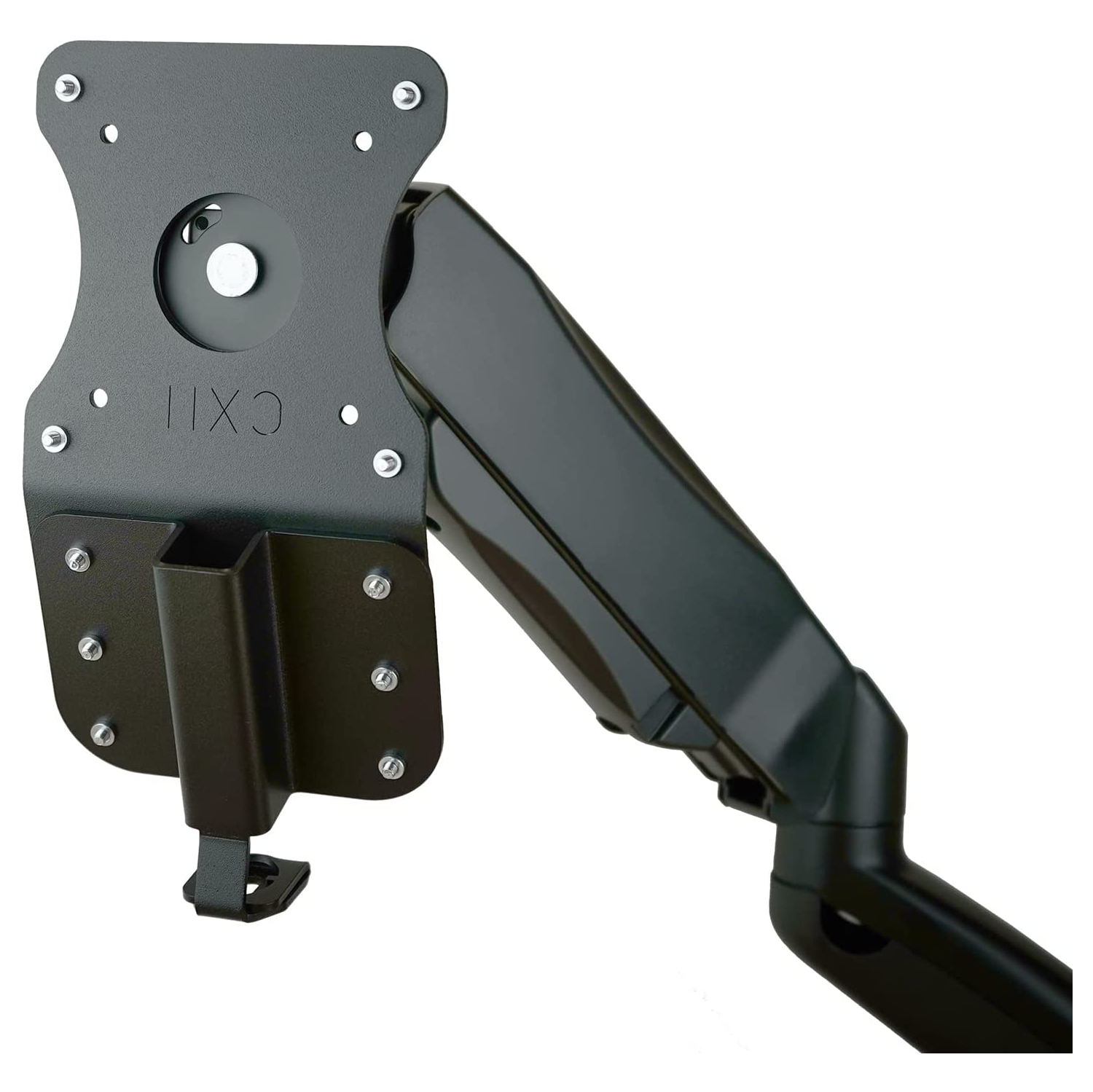 Gladiator Joe Monitor Arm/Mount VESA Bracket Adapter Compatible with Philips 4K Ultra HD LCD Monitor 276E8VJSB Monitor | B;ack