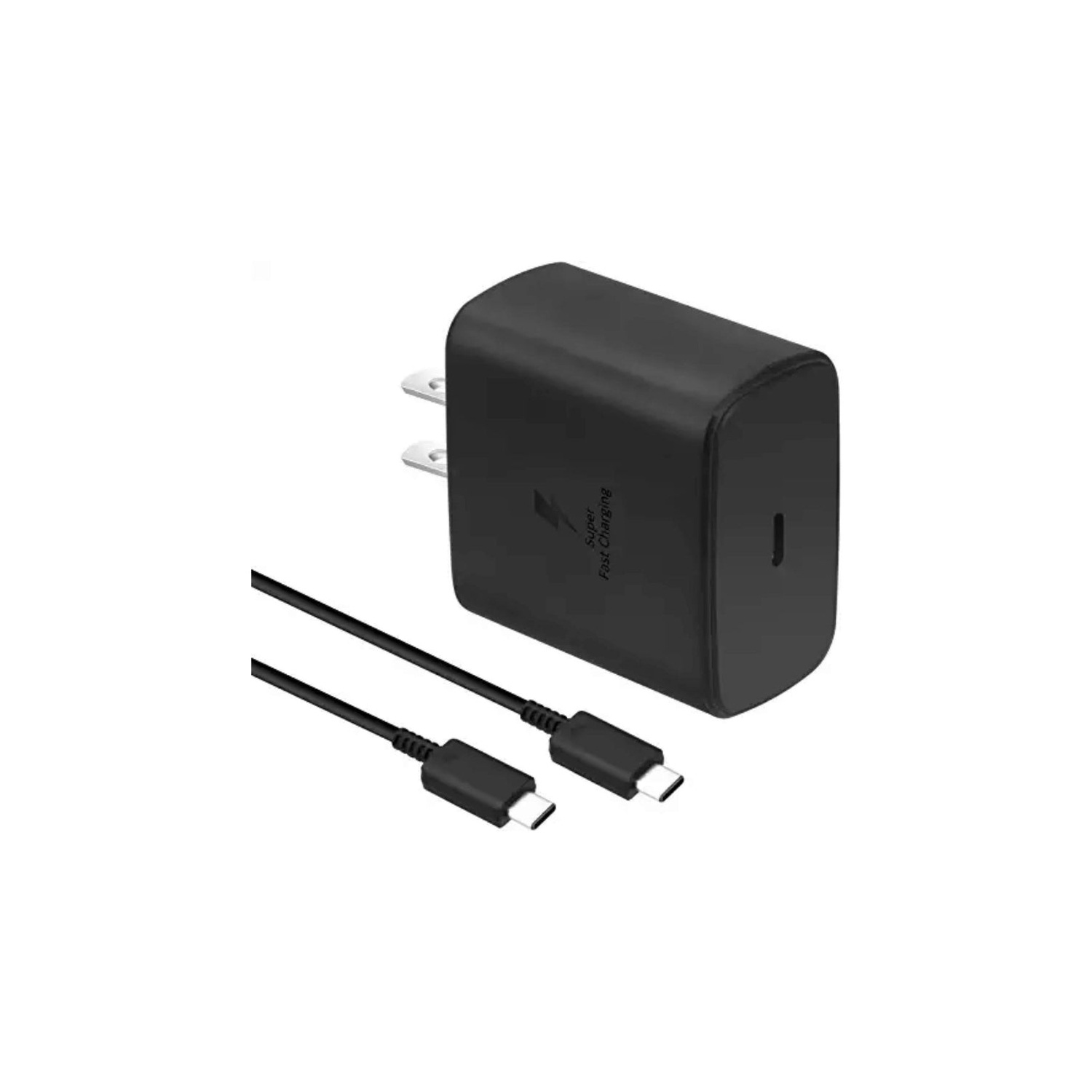 Refurbished (Good) - Samsung 45W PD Adapter with USB-C to USB-C Cable - 2-Meter