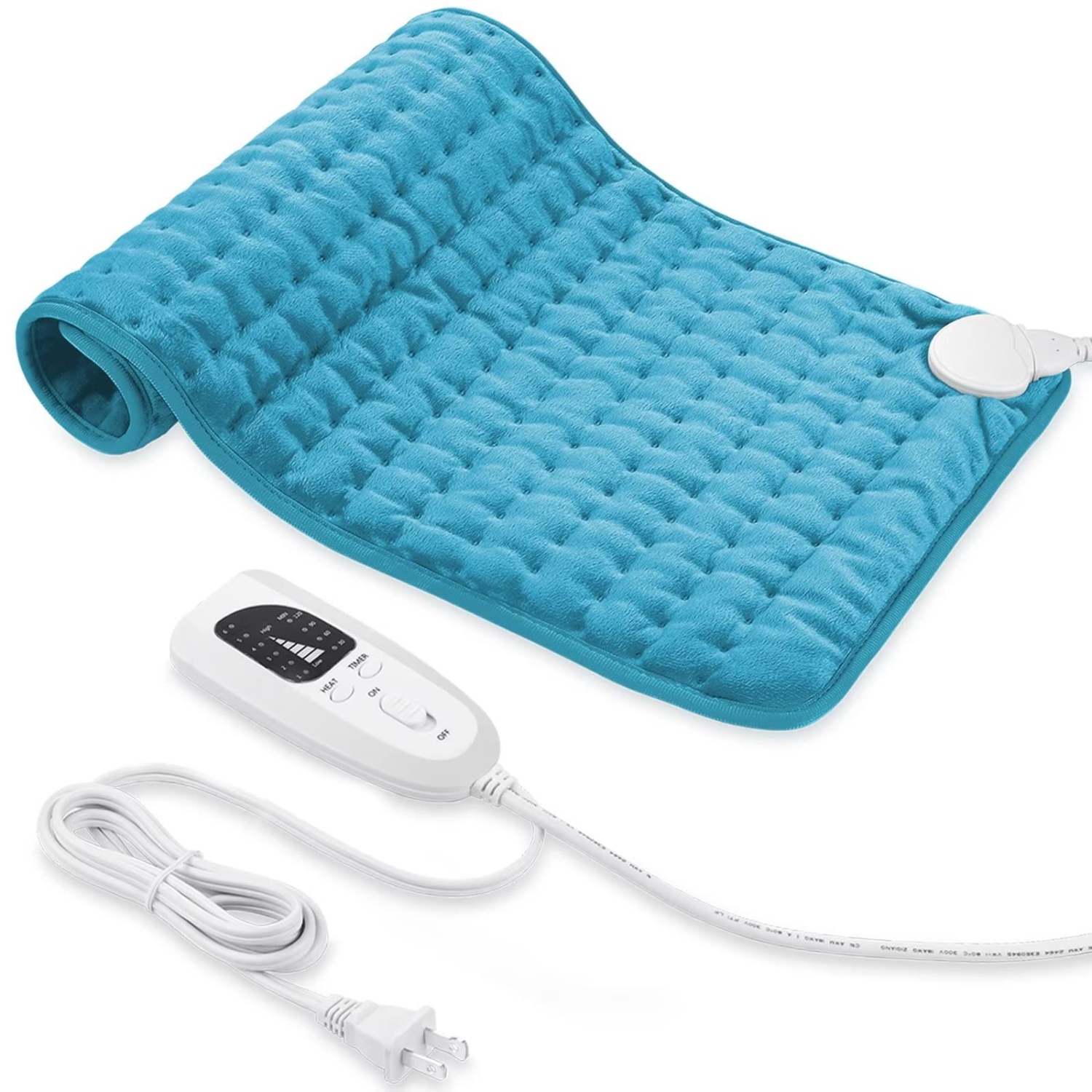 Heating Pad, Electric Heating Pad for Dry & Moist Heat, Electric Heat Pad, Auto Shut Off, for Shoulders, Neck, Abdomen, Back, Limbs, etc.
