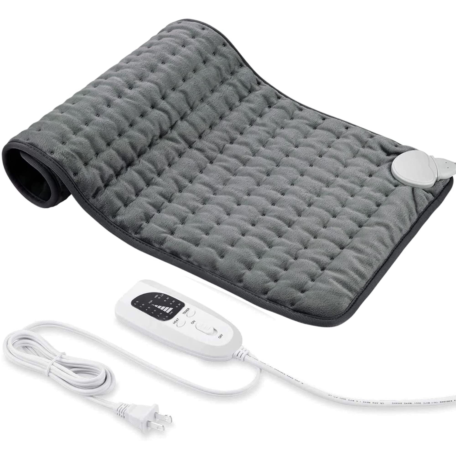 Heating Pad, Electric Heating Pad for Dry & Moist Heat, Electric Heat Pad , Auto Off, for Shoulders, Neck, Abdomen, Back, Limbs, etc.