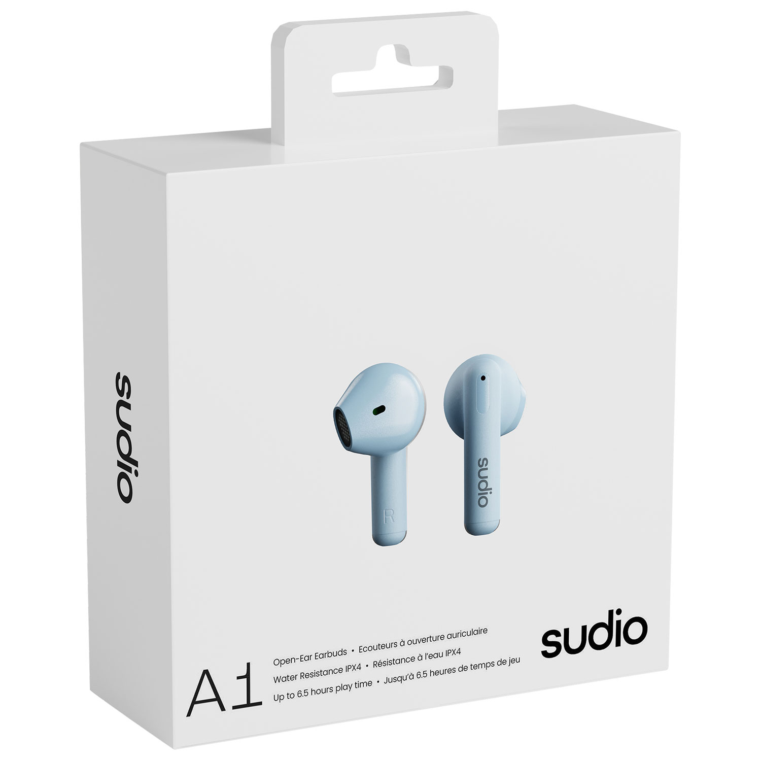 Écouteurs boutons 100 % sans fil A1 de Sudio Audio - Bleu