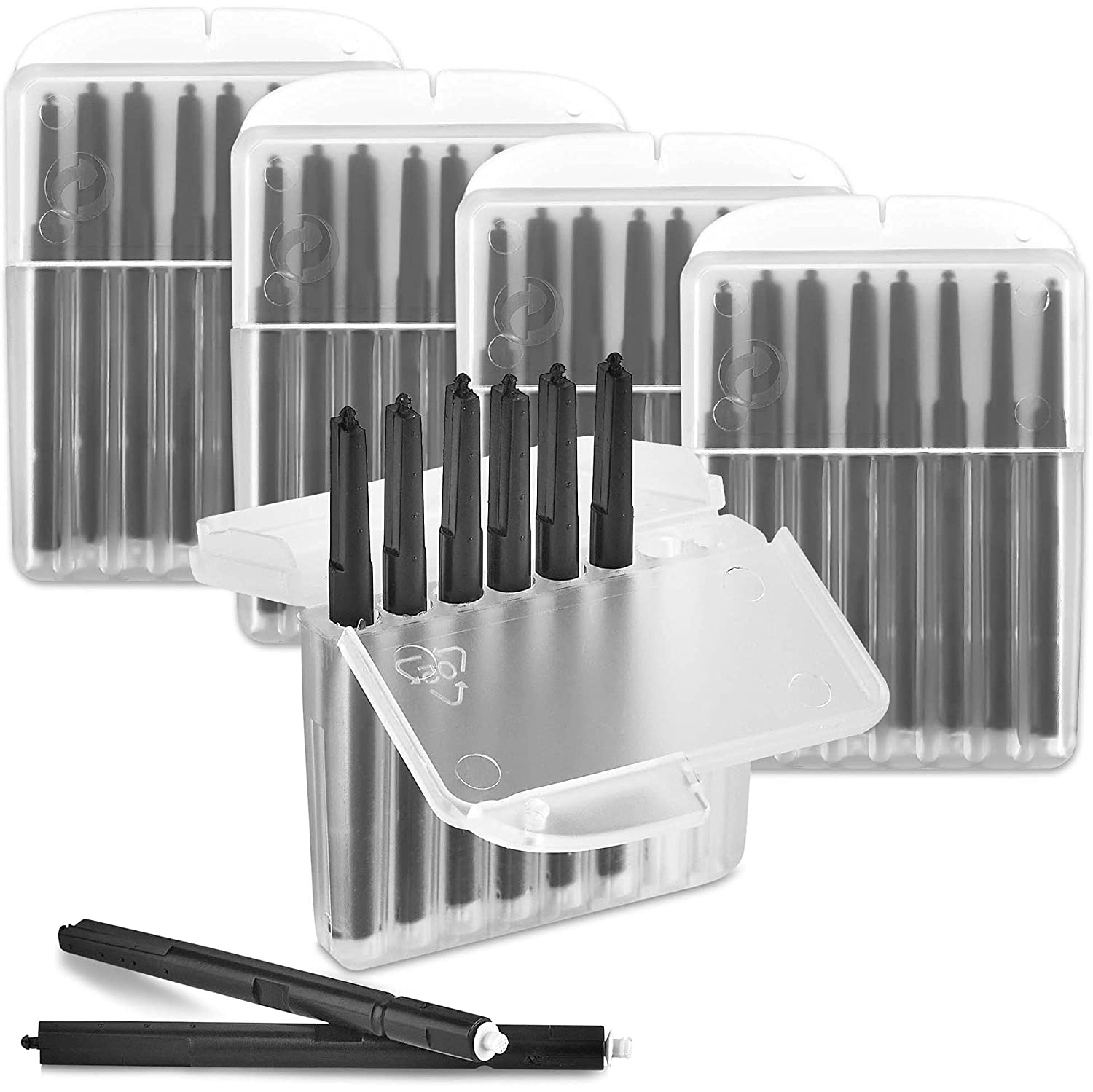 Filtres de protection contre la cire d'oreille de MEDca - Paquet de 5/40 filtres de rechange pour prévenir l'accumulation de poussière de bitume et