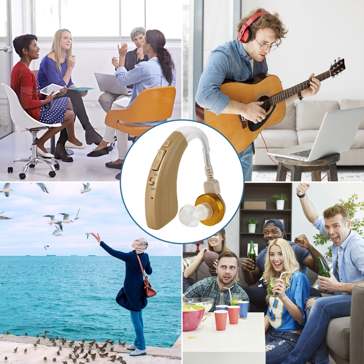 NewEar Digital Ear Hearing Amplifier