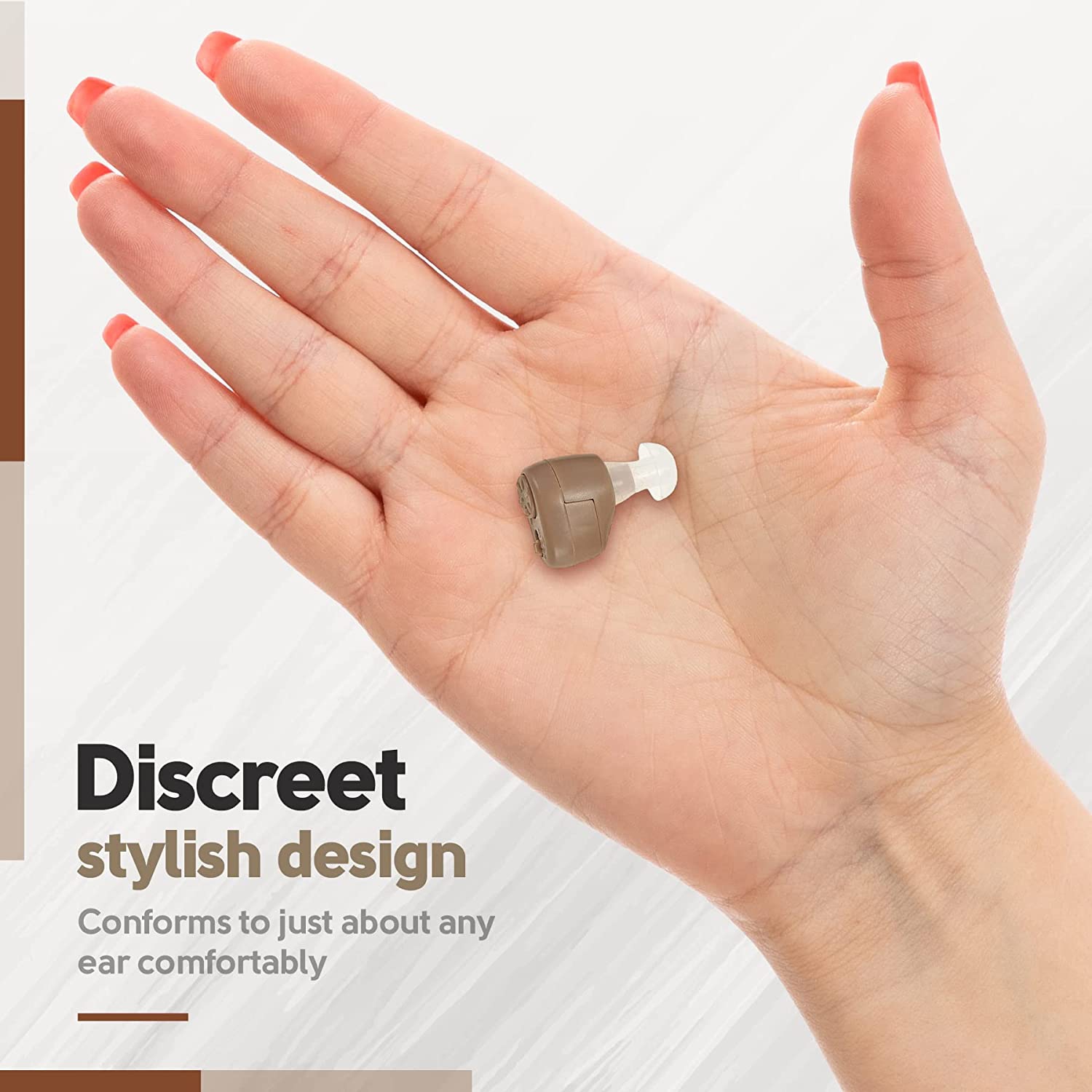 MEDca Hearing Amplifier Ear ITC