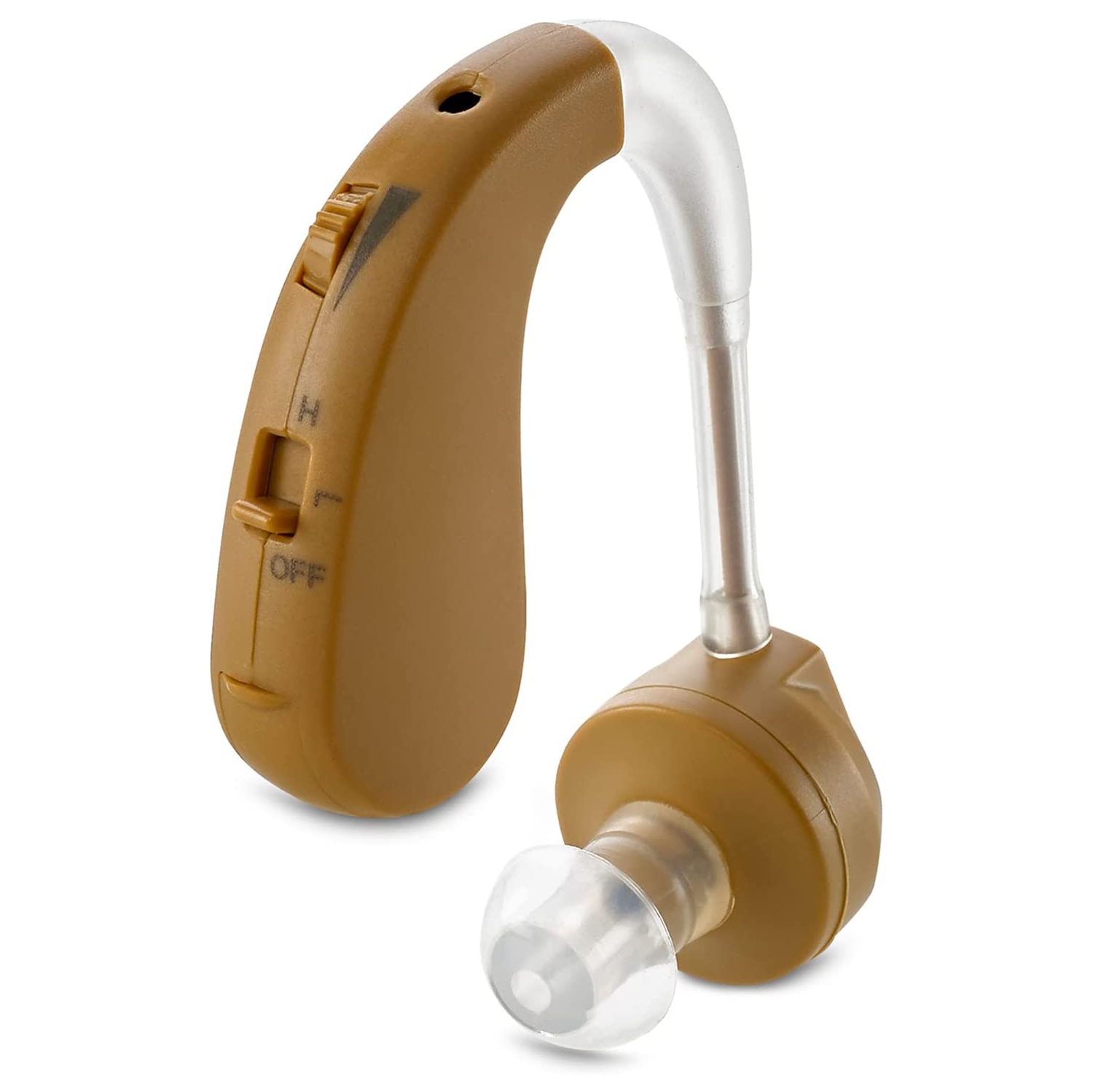 Digital Hearing Amplifier - BTE Behind The Ear Sound Amplifier and Personal Sound Enhancer with Noise Reducing Feature That is Smaller & Discreet