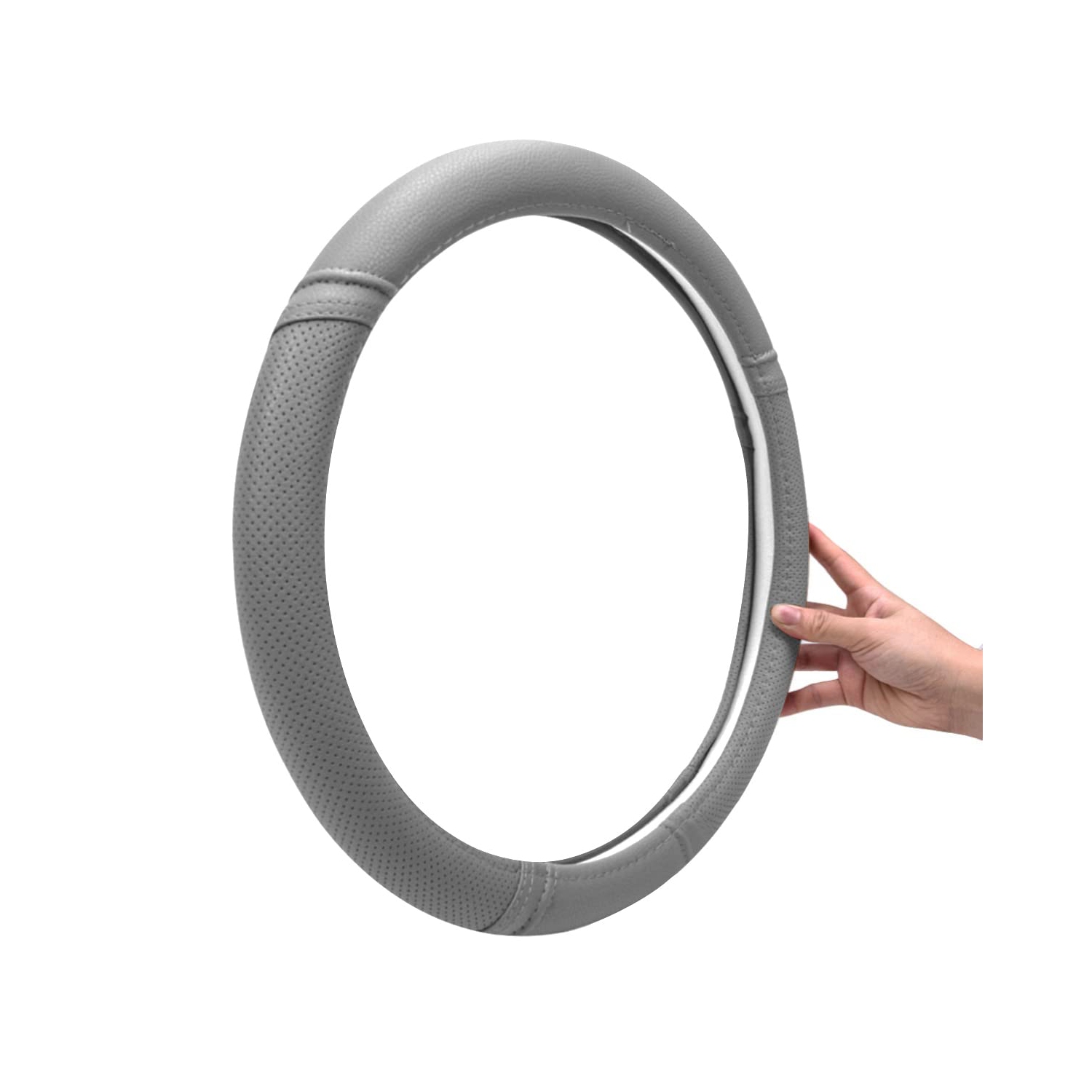 Gaine de volant universelle en cuir classique pour l'auto